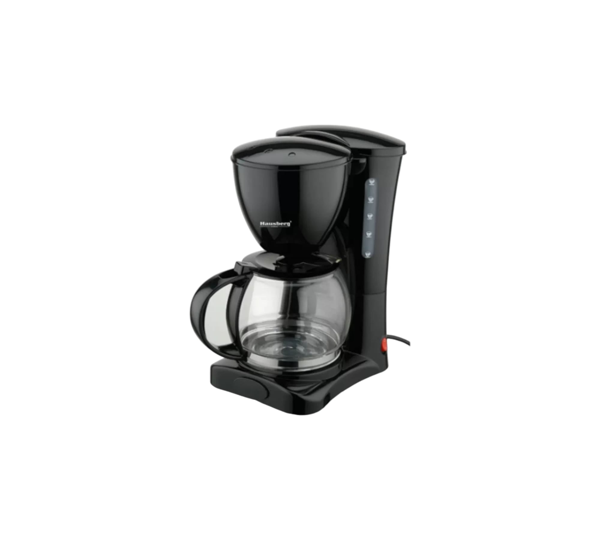 Filtru de cafea Hausberg HB-3700 , 1.2 litri, 1200 W, Negru