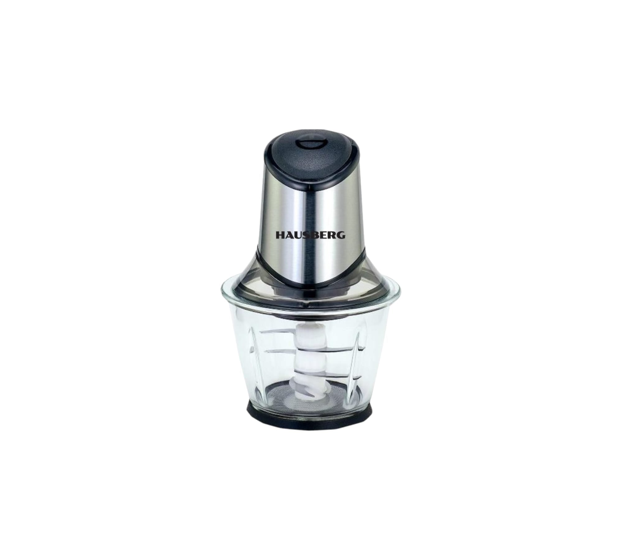 Tocator alimente Hausberg HB-4507IN, 1.2 litri, Turbo, 400-500 W, Inox