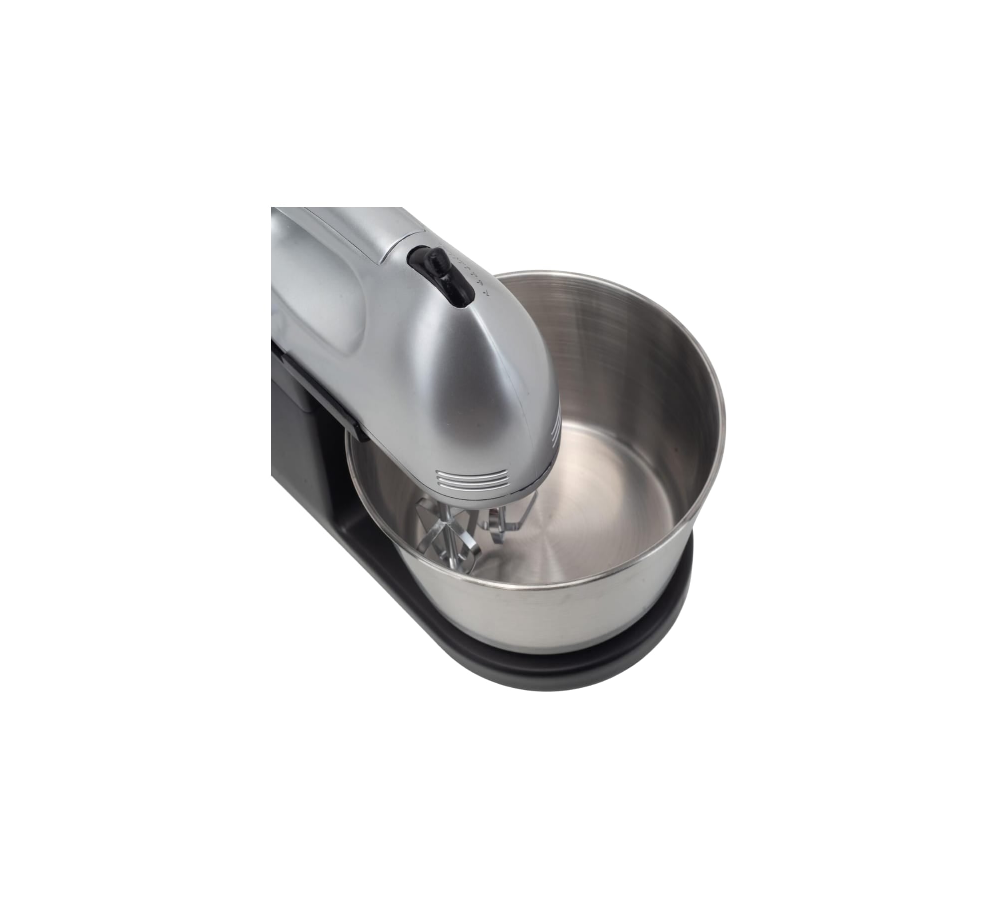Mixer Cu Bol HAUSBERG HB-3551NG, 7 viteze, putere 250W, BOL DIN INOX DE 2L, Negru