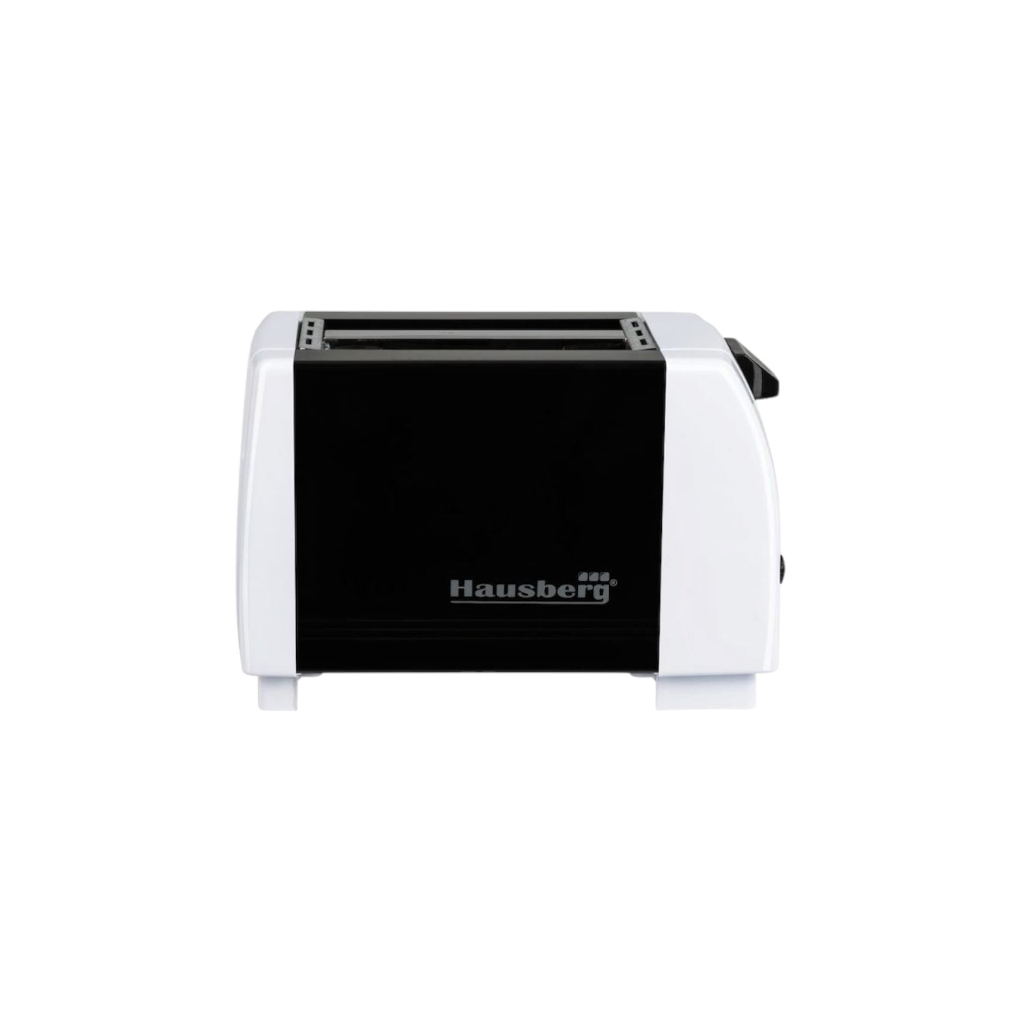 Prajitor de paine Hausberg HB-150NG, 750 W, 2 felii, Grad de rumenire variabil, Negru