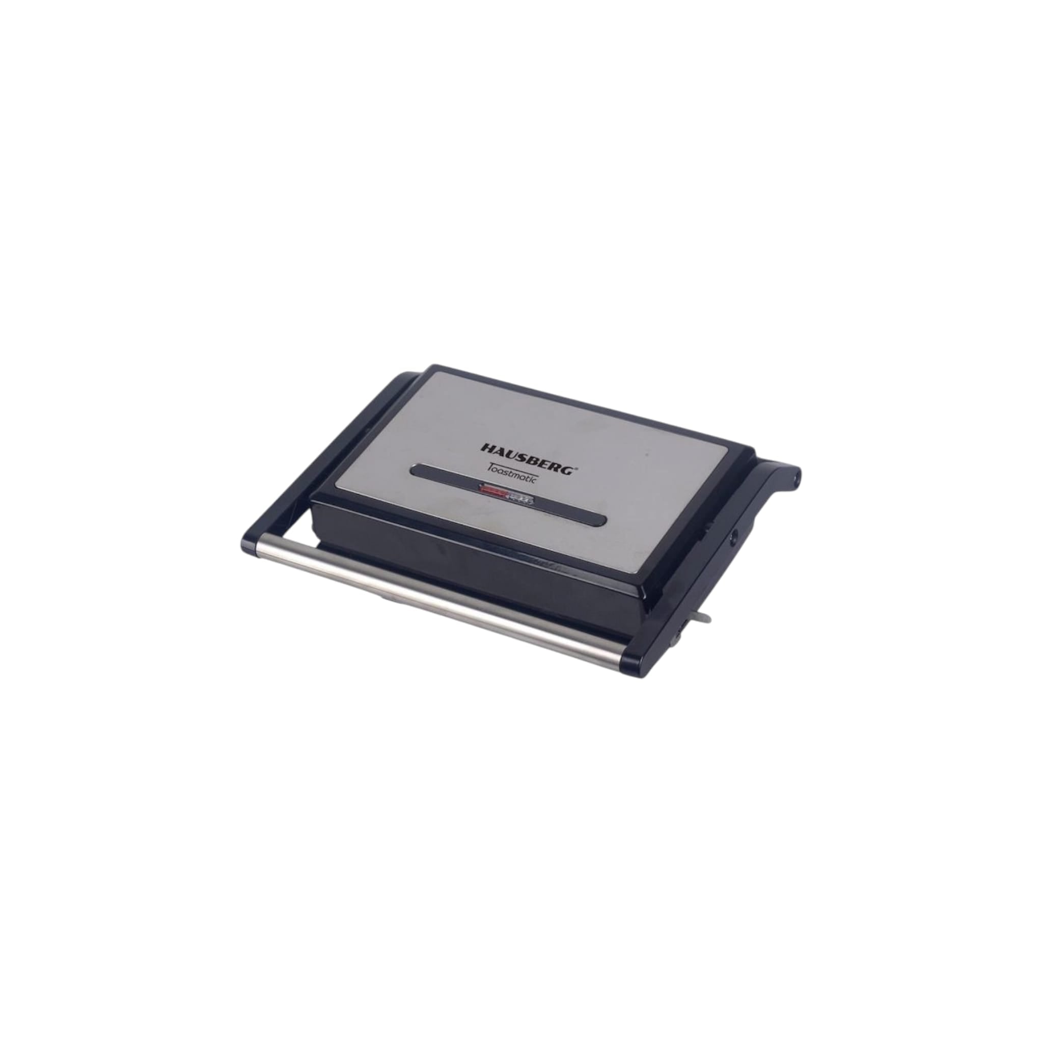 Sandwich maker & grill HAUSBERG HB-539IN, 1100-1300W, Termostat reglabil, Placi acoperite cu granit, Corp din Inox