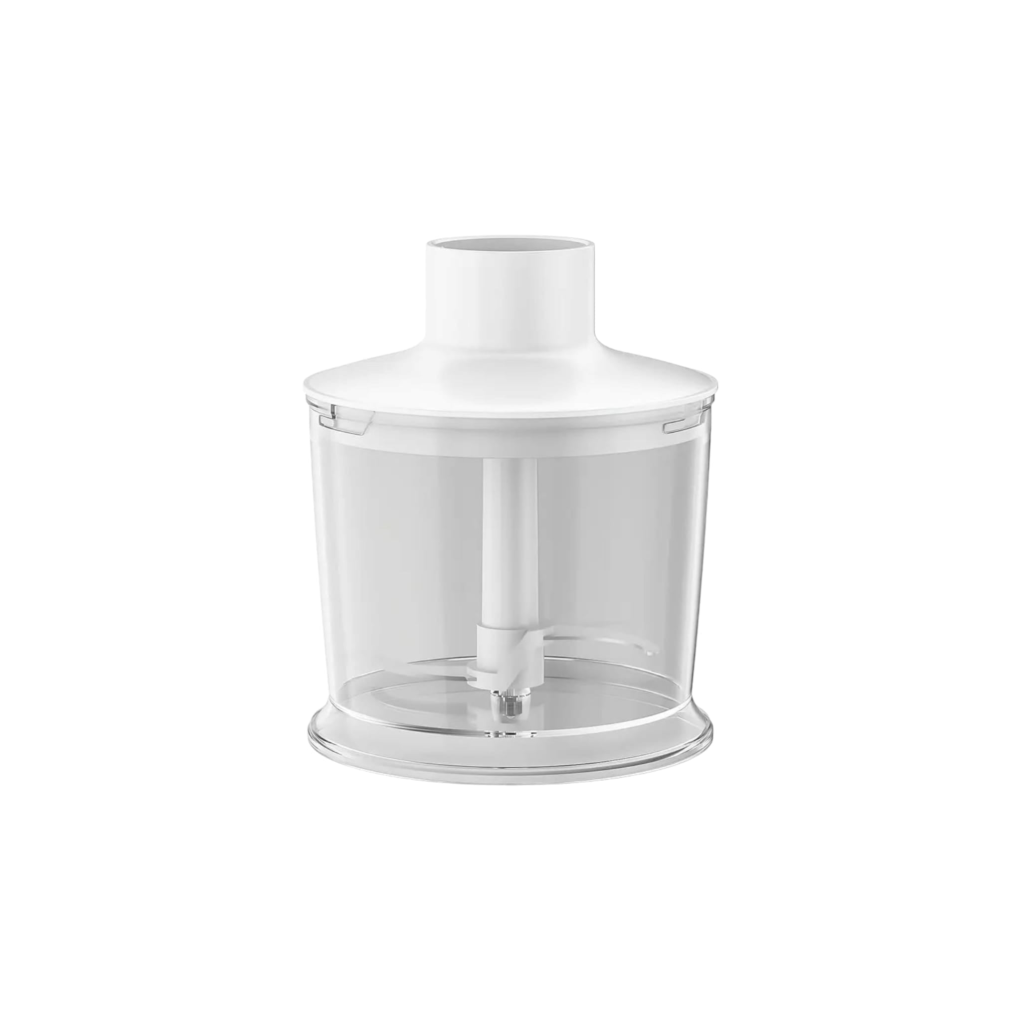 Blender 3 in 1 HAUSBERG HB-7701AB, 500W, 2 viteze, Material ABS, lame din inox, Capacitate pahar 700ml, tocator 500 ml, Alb