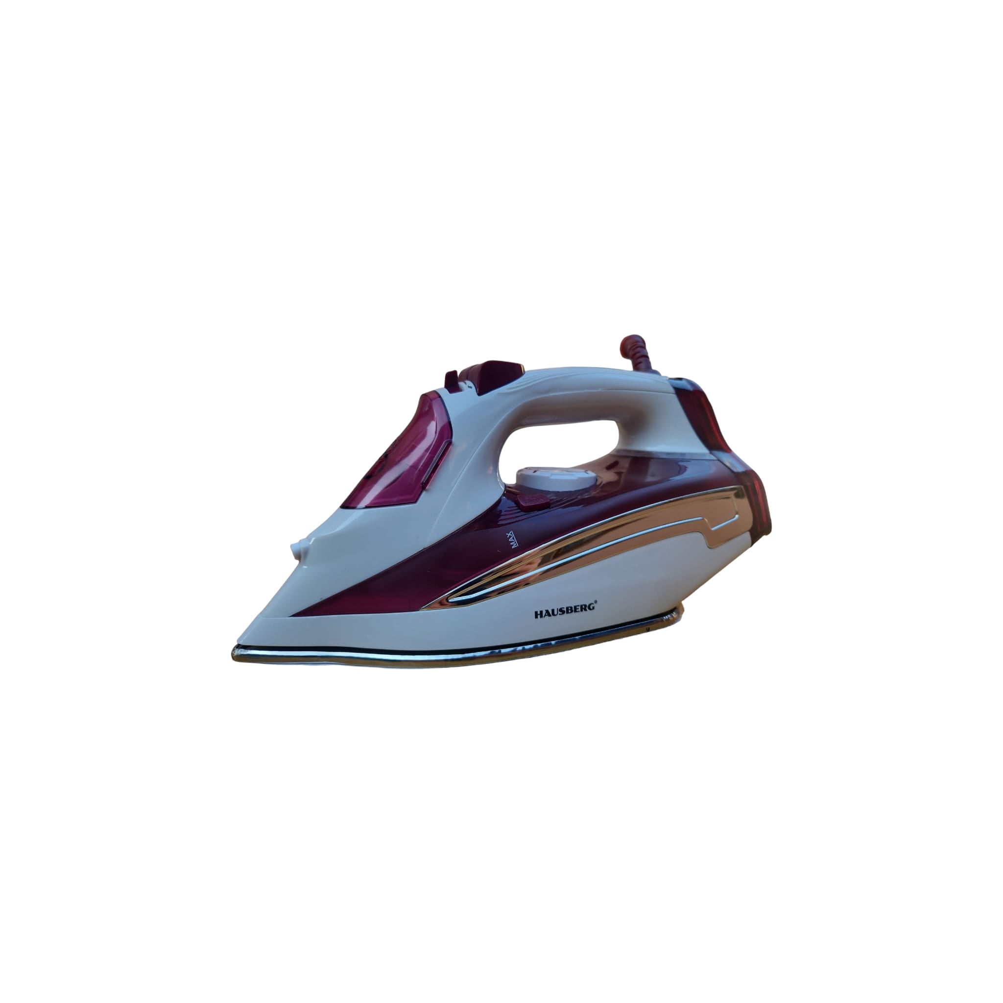 Hausberg HB – 7830RS, Fier de Călcat cu Aburi 2300W cu Talpă din Oțel Inoxidabil