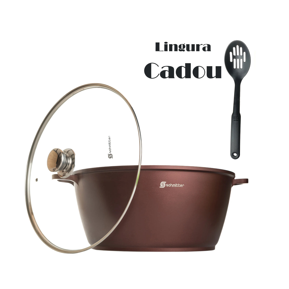 Super Pachet Schmitter Set 3 Vase din Aluminiu Turnat, 6,3 L + 10,5 L + 17,5 L, Reducere 17%