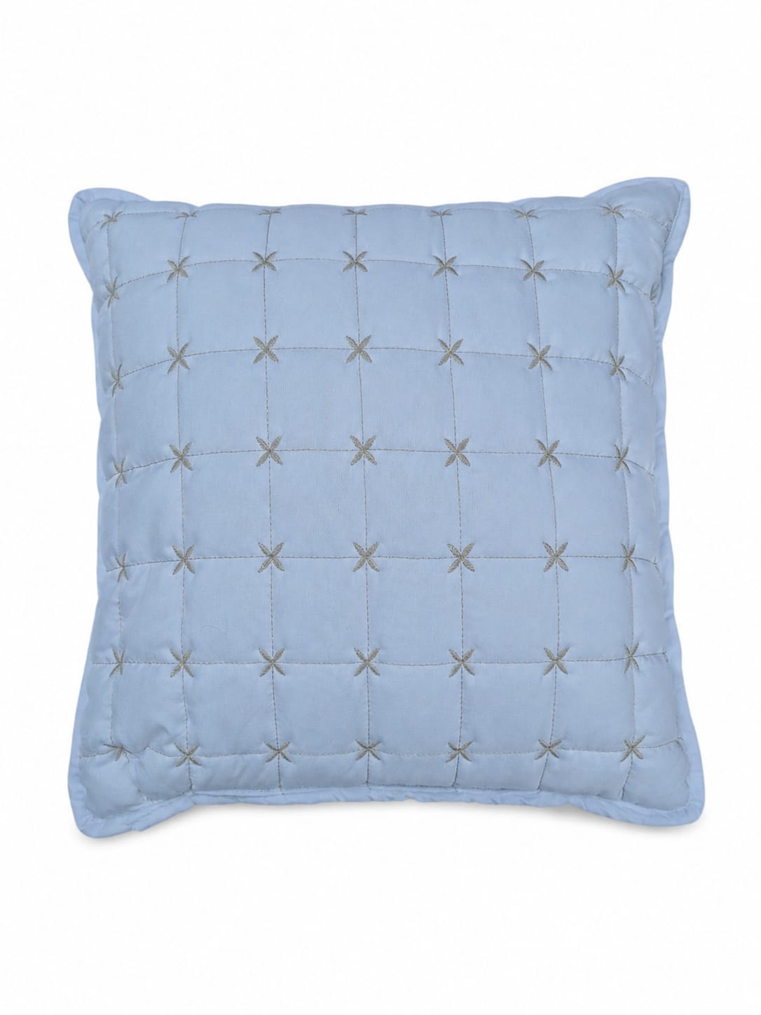 Pernuta Decorativa Matlasata Bleu 40x40 cm Moale si Eleganta
