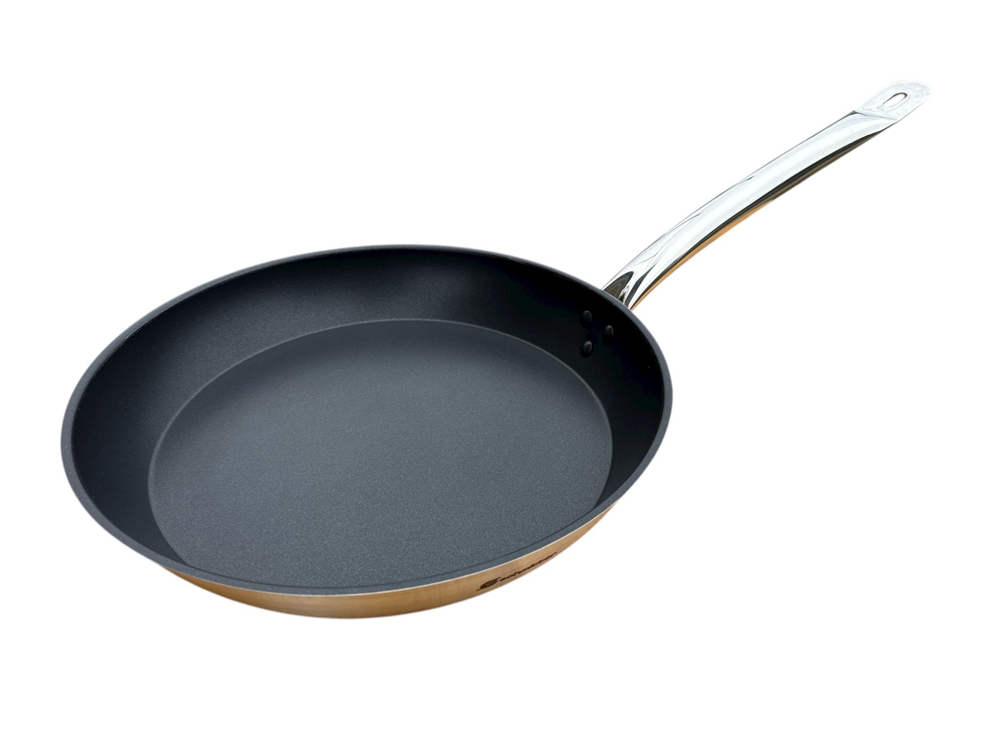 Tigaie profesională inox, antiaderentă Ø32 × 5 cm – compatibilă inducție