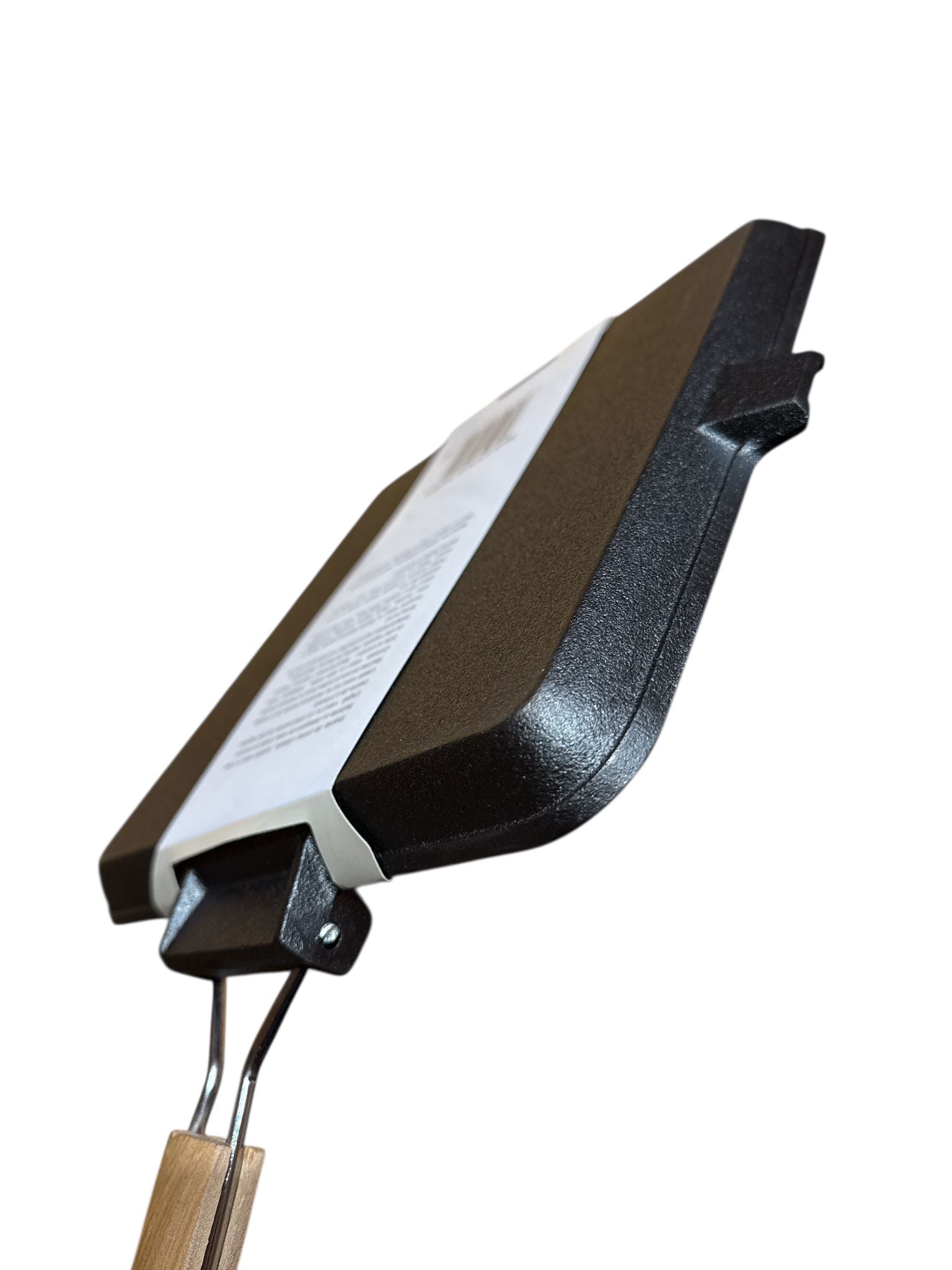 🔥 Tigaie Grill din Fontă Schmitter 28x28 cm – Mâner Detasabil din Lemn 🍖