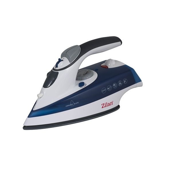 Fier de călcat Zilan ZLN-2202 – Talpă ceramică, 2200W, abur vertical, funcție auto-clean 💨