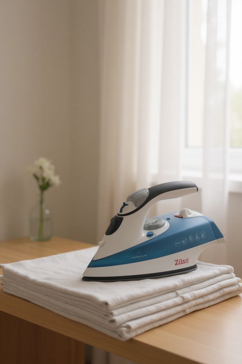 Fier de călcat Zilan ZLN-2202 – Talpă ceramică, 2200W, abur vertical, funcție auto-clean 💨