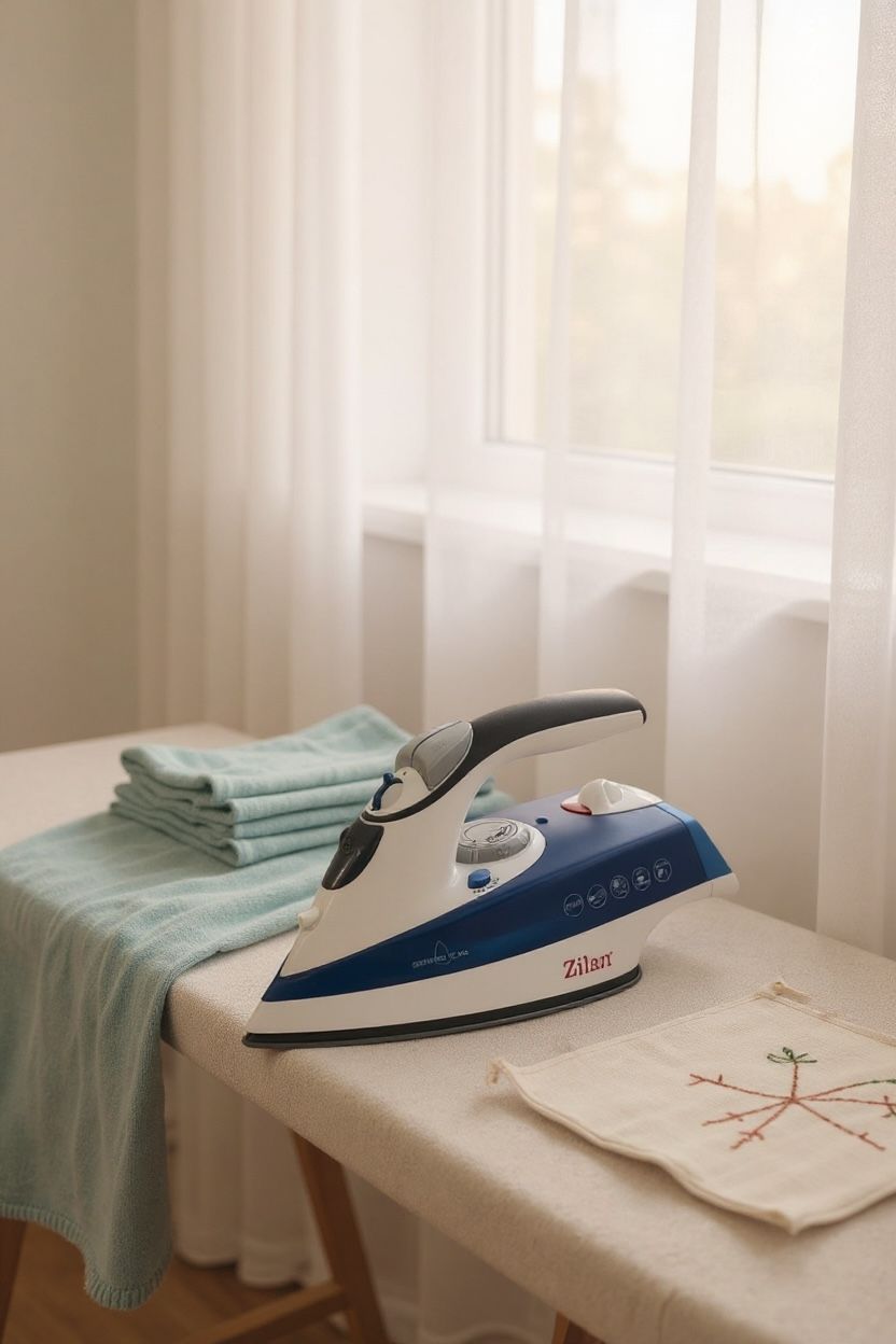 Fier de călcat Zilan ZLN-2202 – Talpă ceramică, 2200W, abur vertical, funcție auto-clean 💨