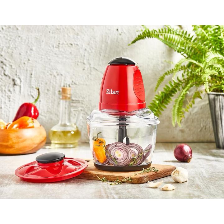 🔥 Tocător Electric Zilan 5619 – Putere, viteză și eficiență în bucătăria ta 🍅🥕