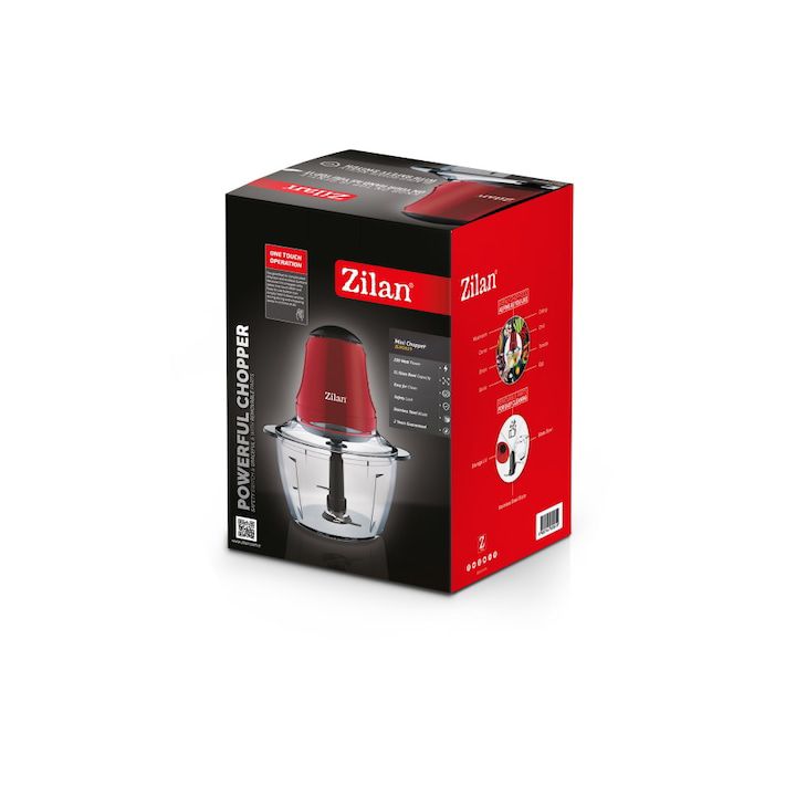🔥 Tocător Electric Zilan 5619 – Putere, viteză și eficiență în bucătăria ta 🍅🥕