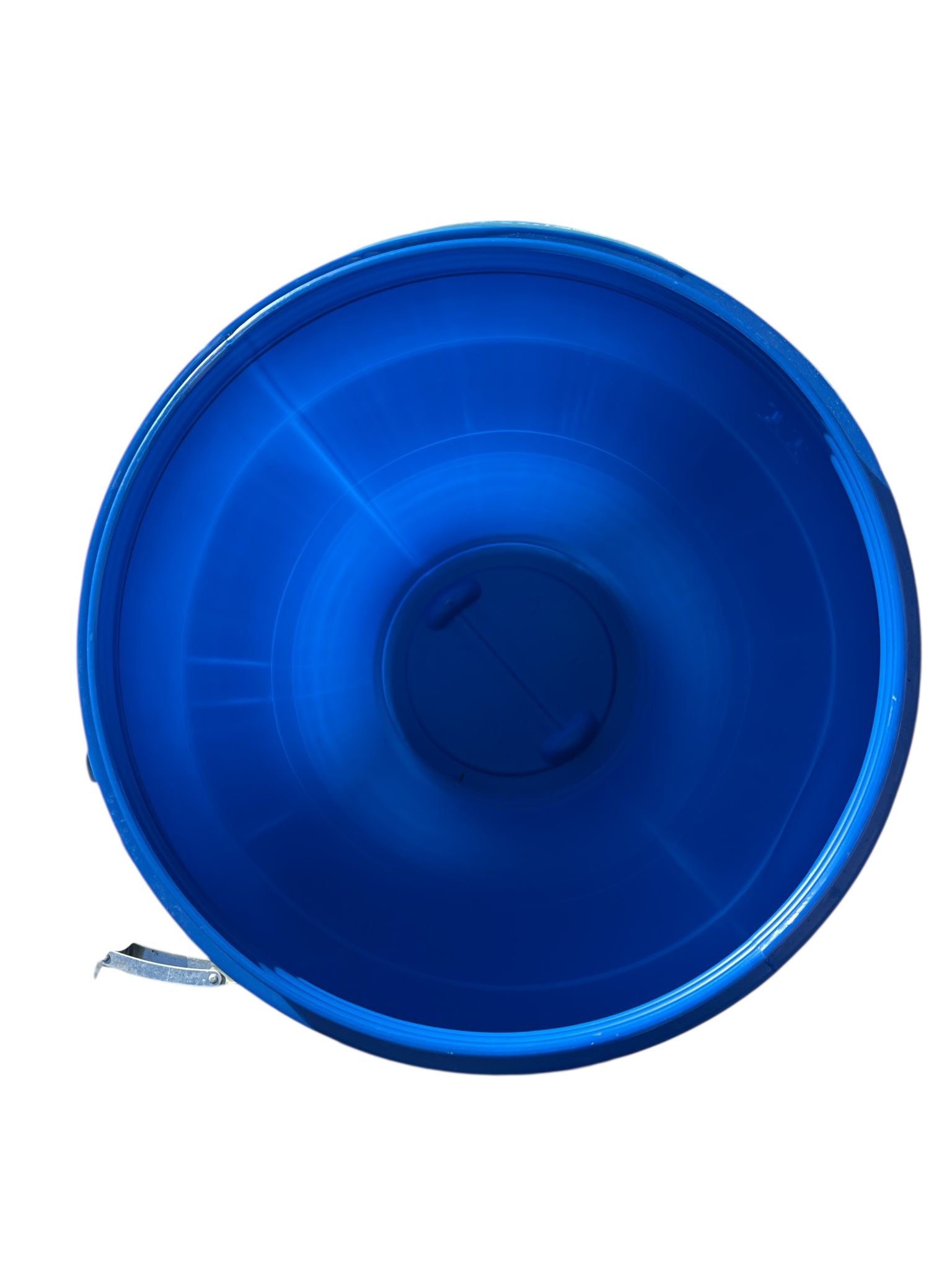 Butoi plastic 220 litri cu filet și cerc metalic + presă cadou 🍇🫙 Ideal pentru murături, varză sau vin