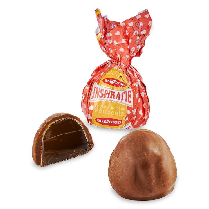 🍊🍫 Bomboane Bucuria – Inspirație cu Portocală  Preț per 100 g