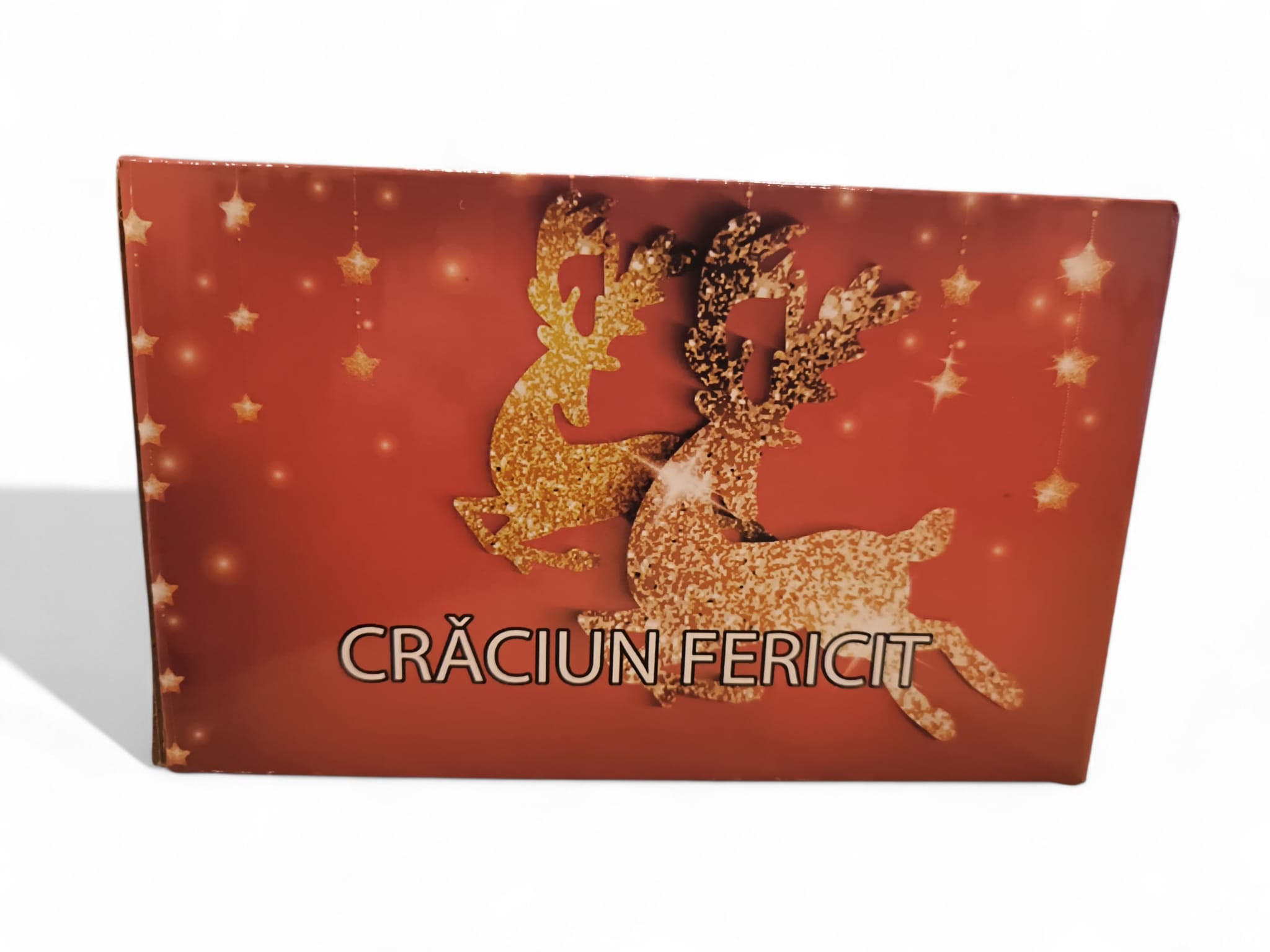 ⭐ Instalație Stele LED – 40 LED-uri, Multicolor – Decor Magic de Crăciun