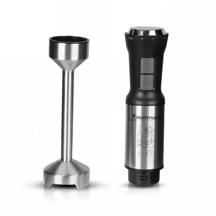 Blender de mana Hoffmans HM-8025 – 1000W, 21 viteze, picior inox 304, anti-stropire
