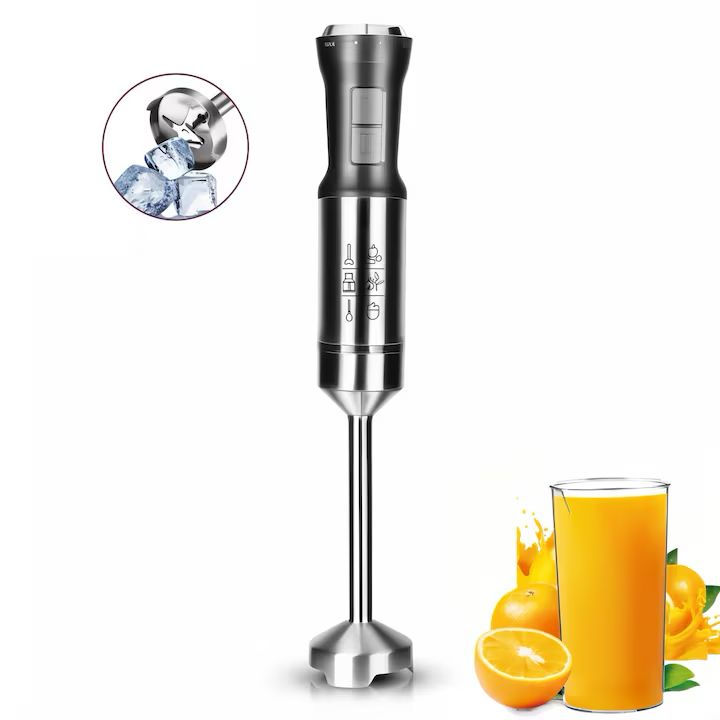 Blender de mana Hoffmans HM-8025 – 1000W, 21 viteze, picior inox 304, anti-stropire