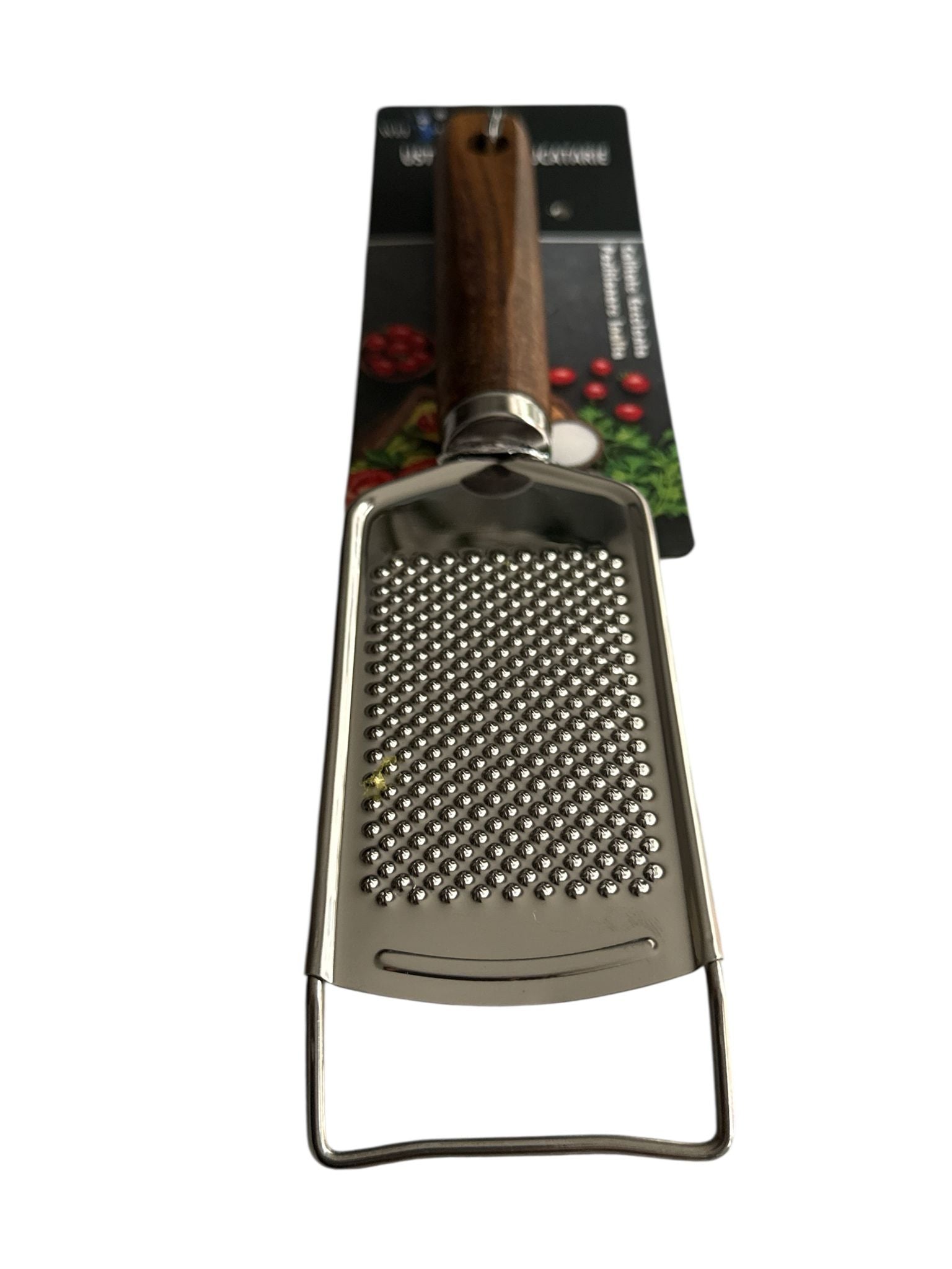 Razatoare din inox cu maner din lemn – pentru cascaval si branzeturi