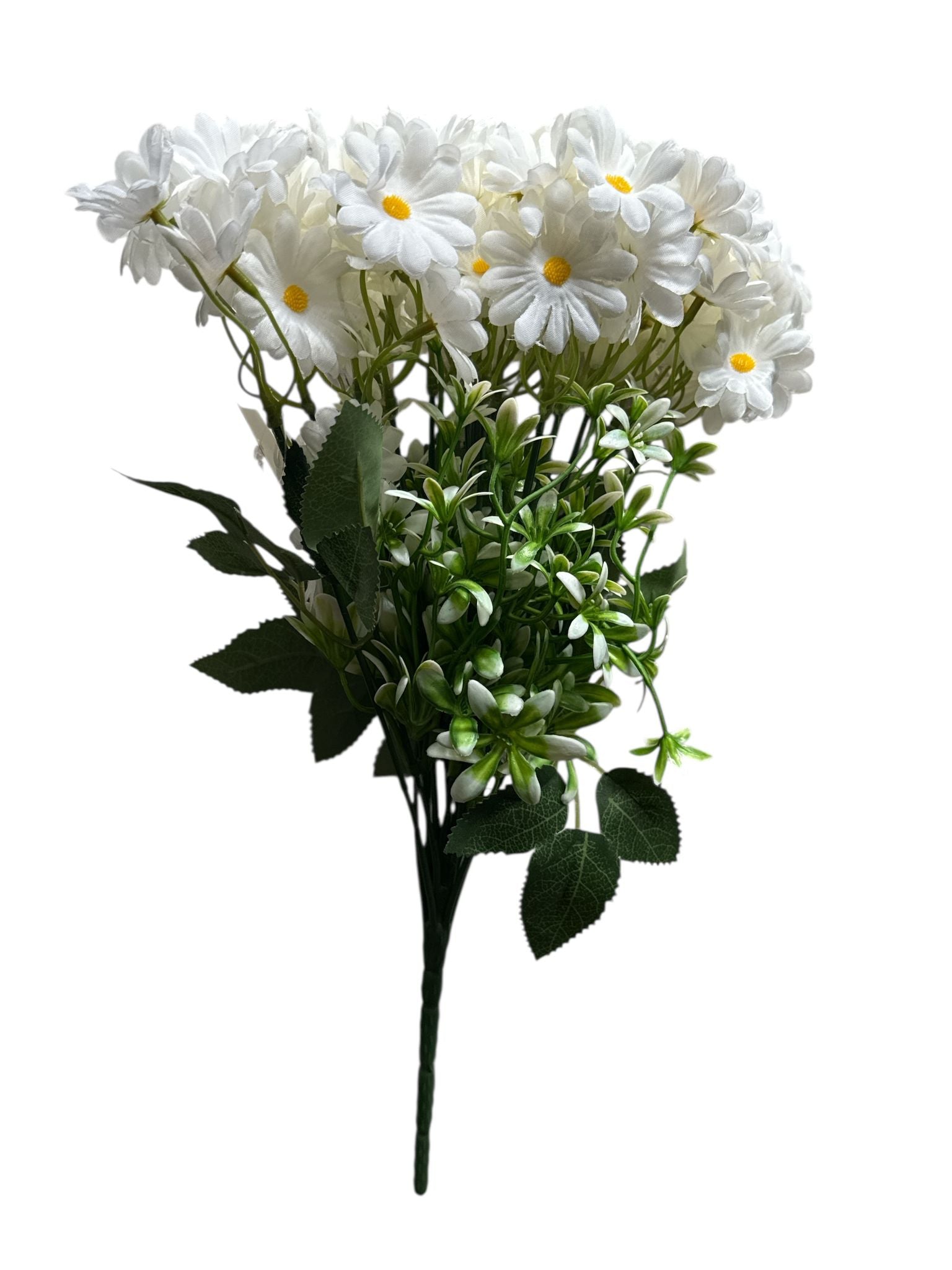 Buchet Flori Artificiale Albe – Margarete Decorative pentru Decor Interior