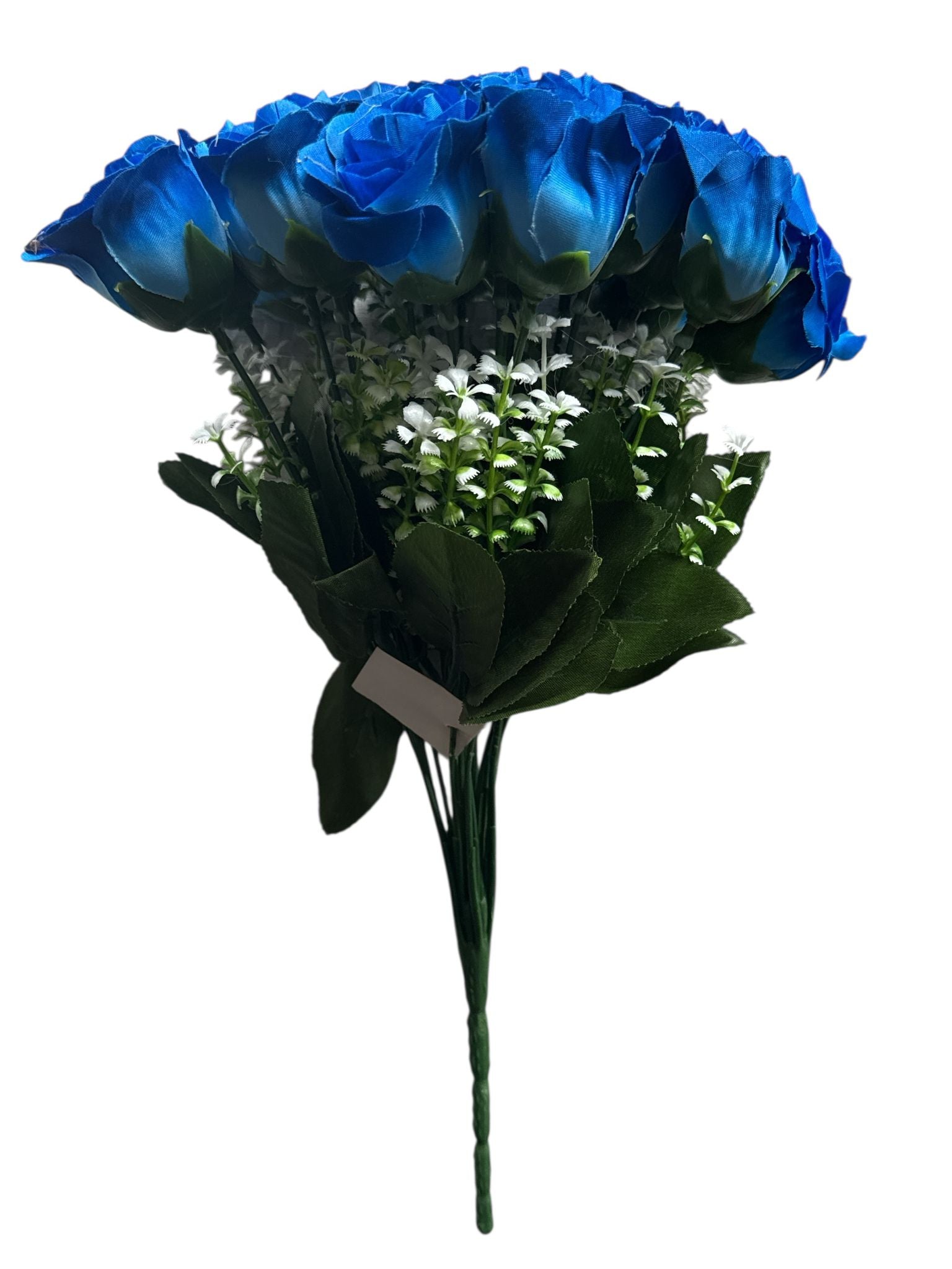 Buchet Trandafiri Artificiali Albastri – Aranjament Floral Elegant pentru Decor Interior