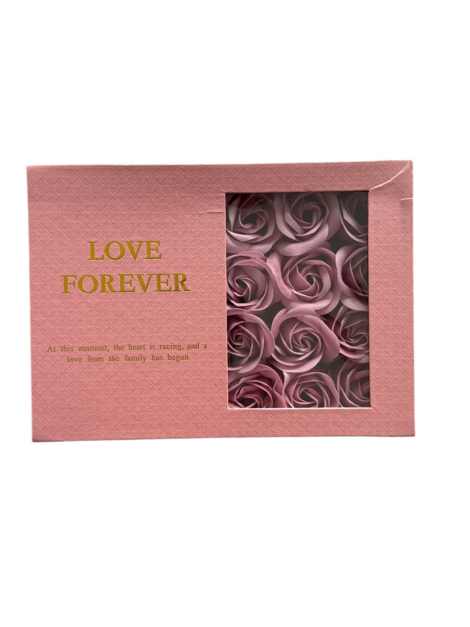Set cadou Love Forever cu trandafiri si bratara