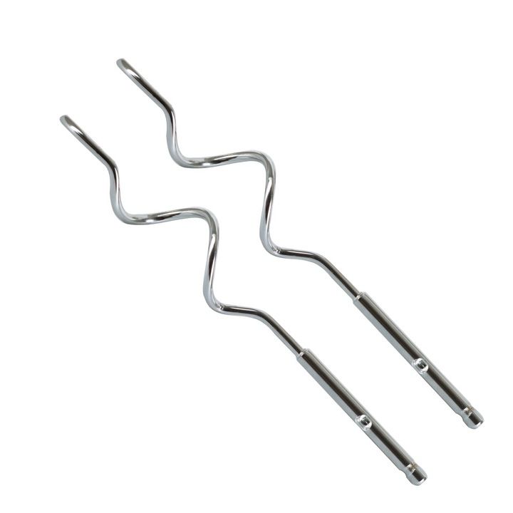 Mixer de mana Hausberg HB-4119BL, 5 viteze + Turbo, accesorii inox, turcoaz