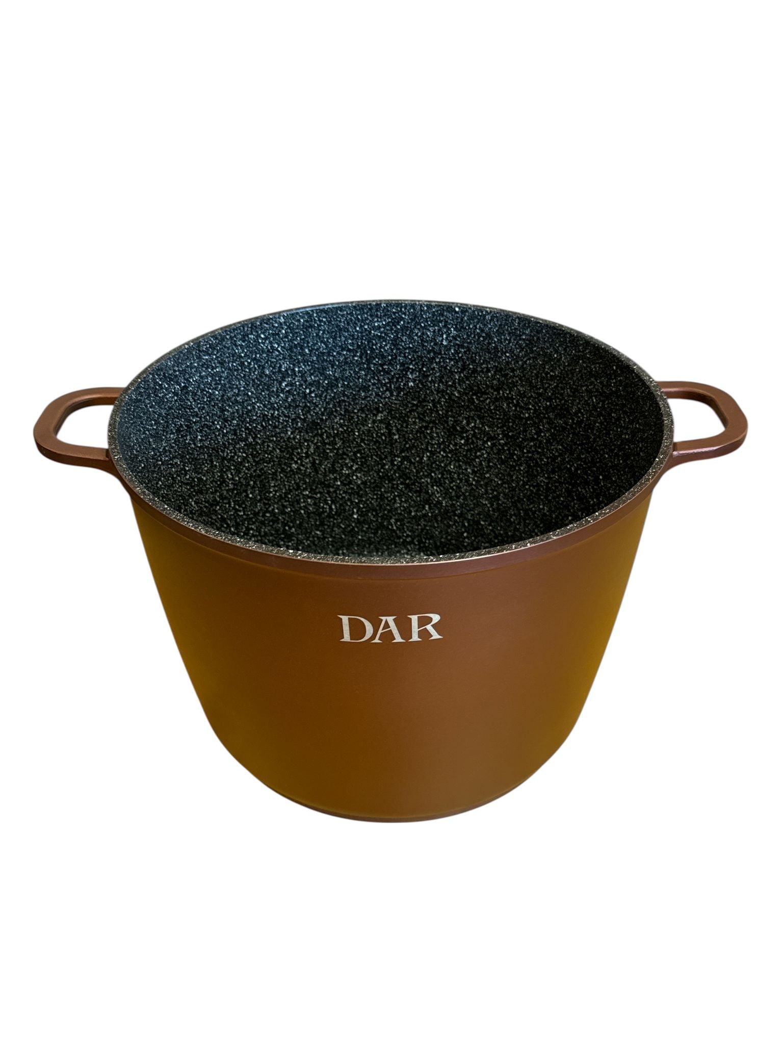 Oala DAR 10L 28 cm capac din sticla aluminiu turnat acoperire ceramica strat antiaderent