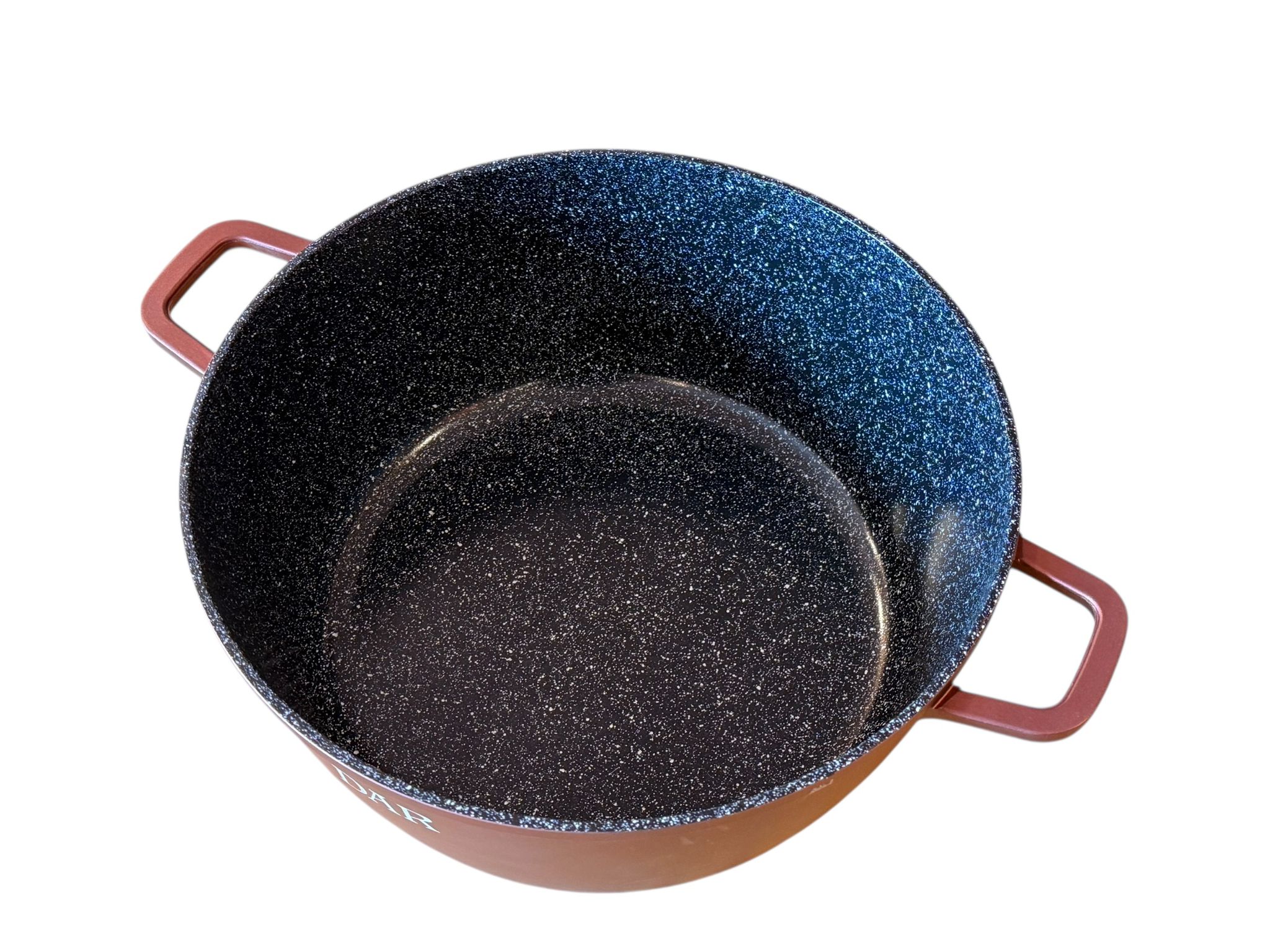 Cratita DAR 32 cm 9L aluminiu turnat cu acoperire ceramica, capac sticla, antiaderenta