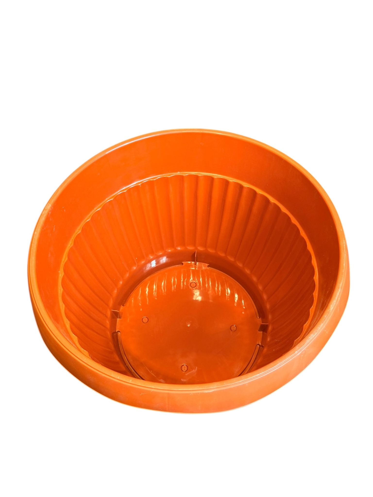 Ghiveci decorativ cu farfurie Bella nr 8 40 cm teracota