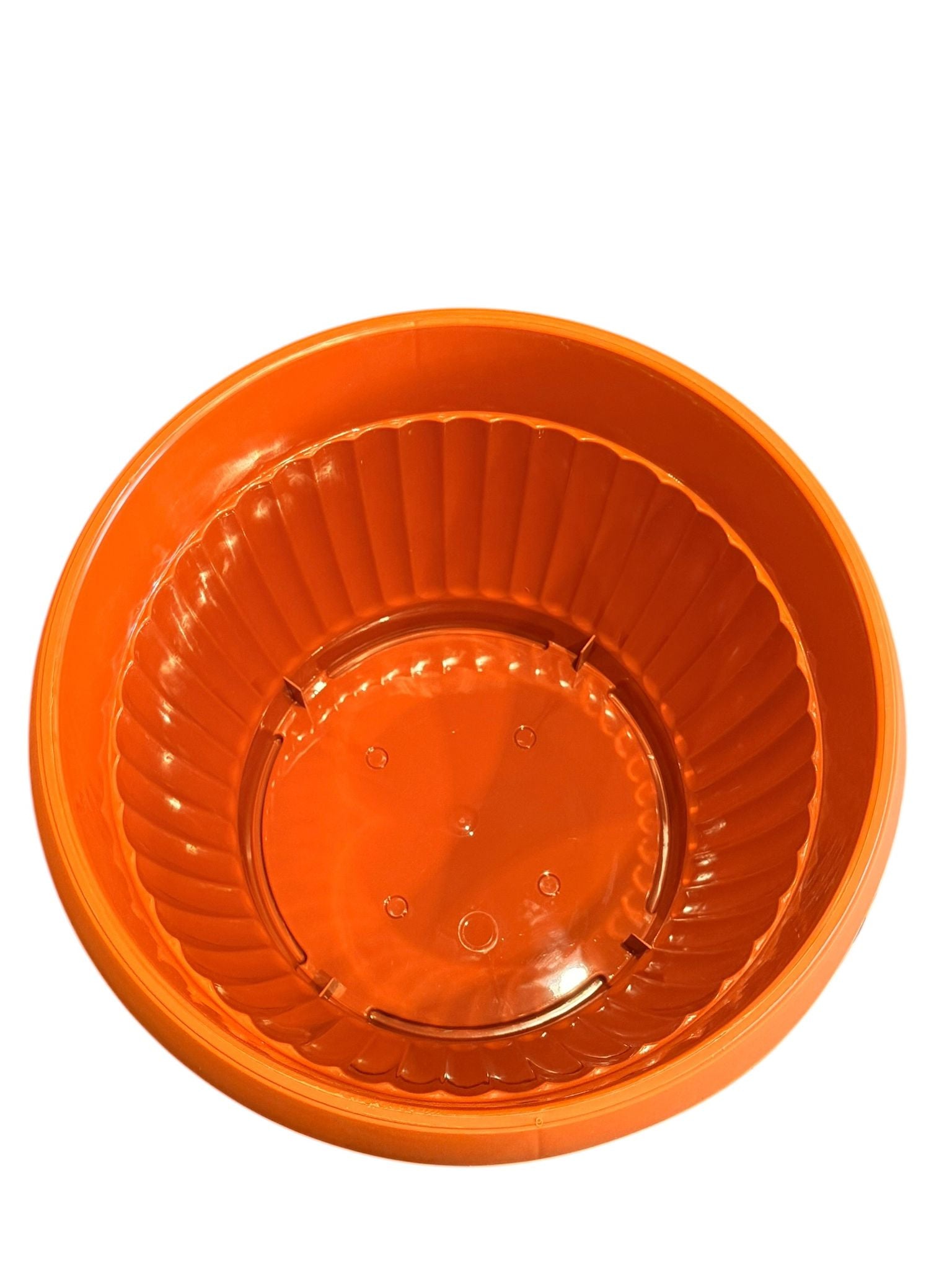 Ghiveci decorativ cu farfurie Bella nr 6 34 cm teracota