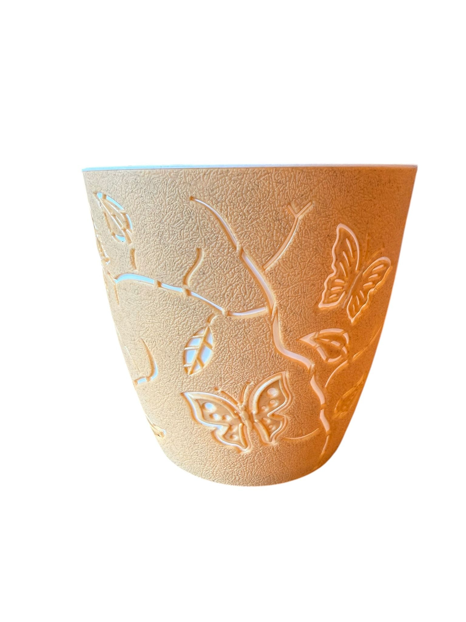 Ghiveci decorativ pentru flori model fluturi 1.4 litri