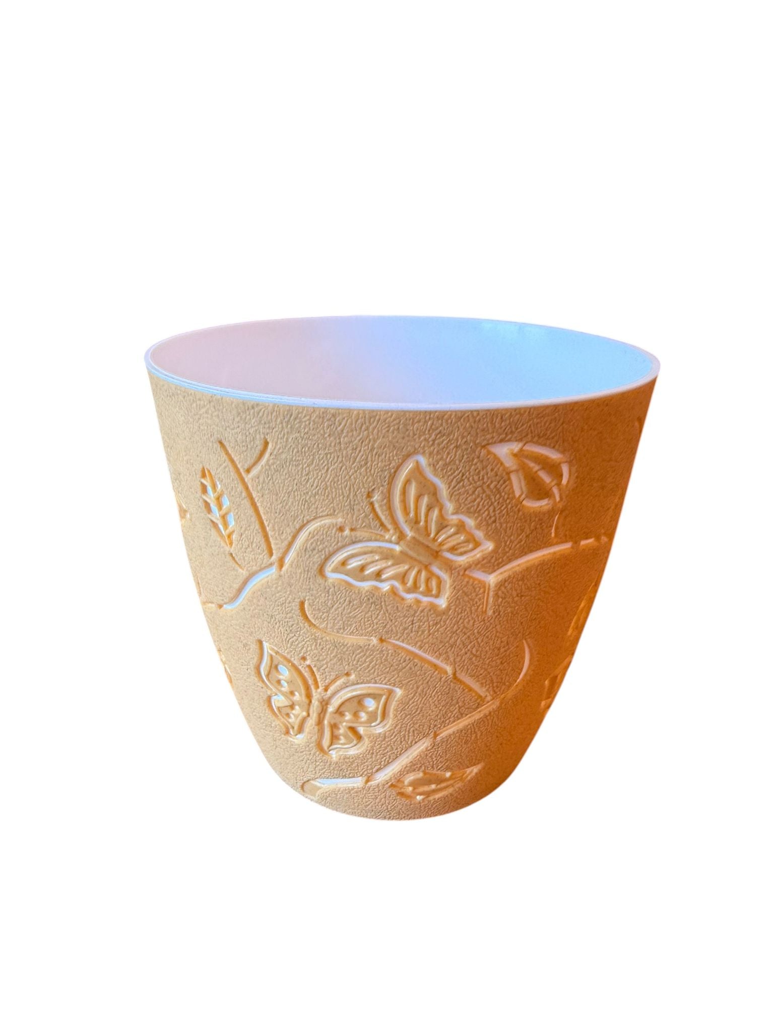 Ghiveci decorativ pentru flori model fluturi 1.4 litri