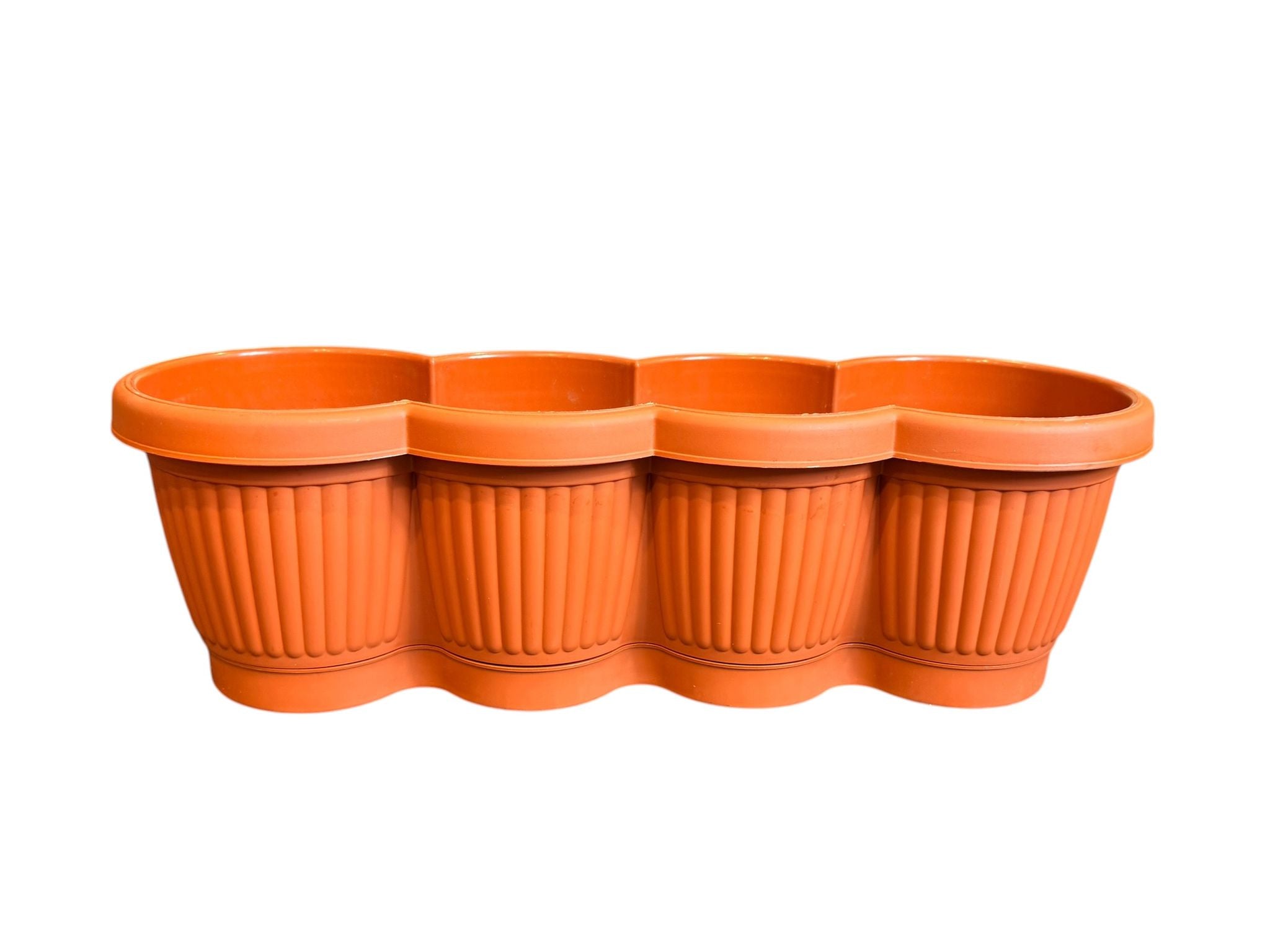 Ghiveci jardiniera 4 compartimente 45 cm