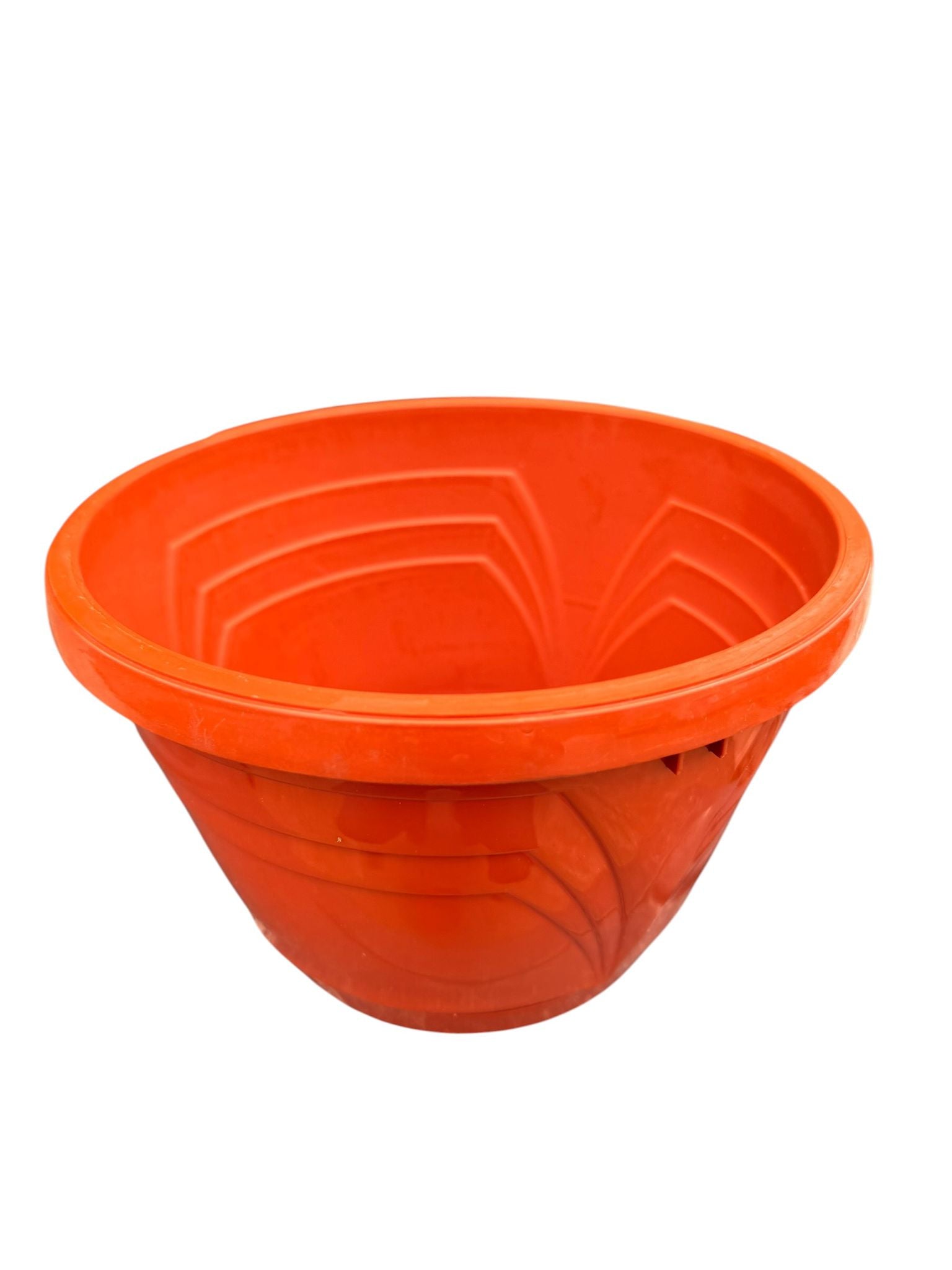 Ghiveci din plastic Lux Nr 6 teracota cu farfurie