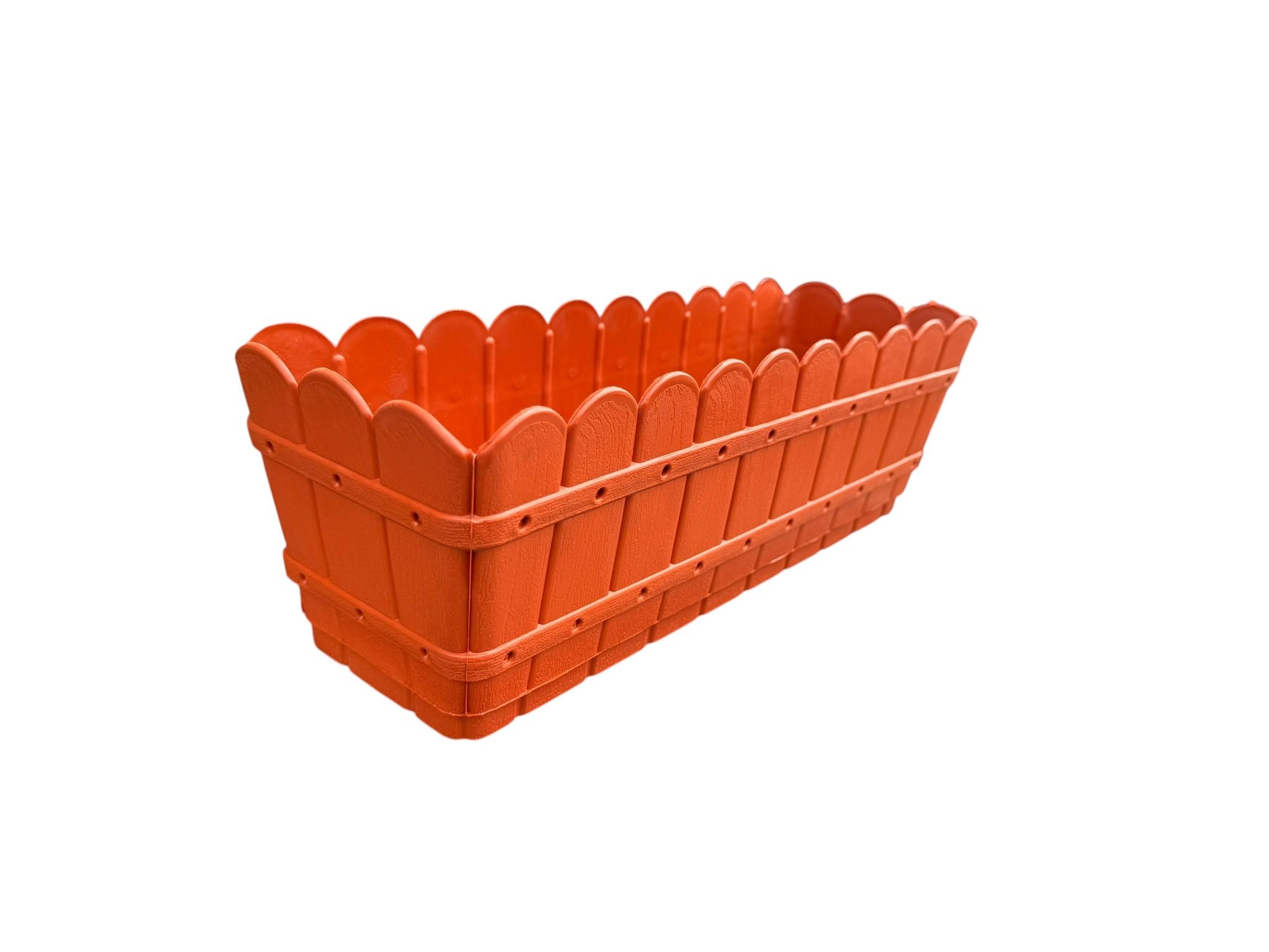 Jardiniera decorativa din plastic teracota 40 cm