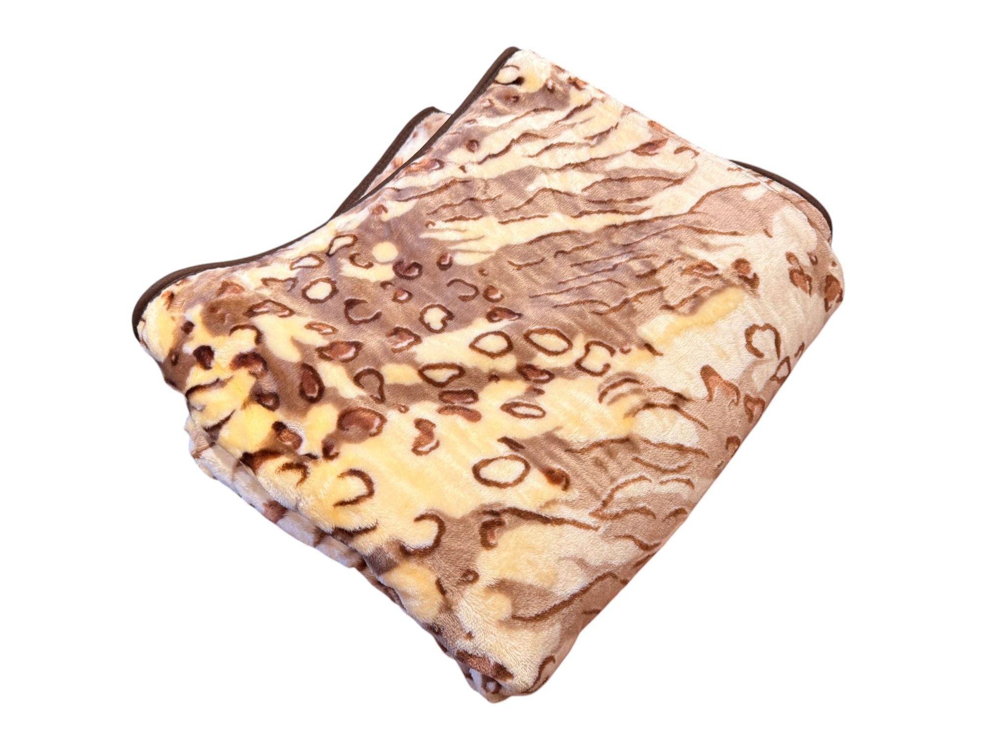 Patura Dubla Groasa 200x230 cm Model Animal Print