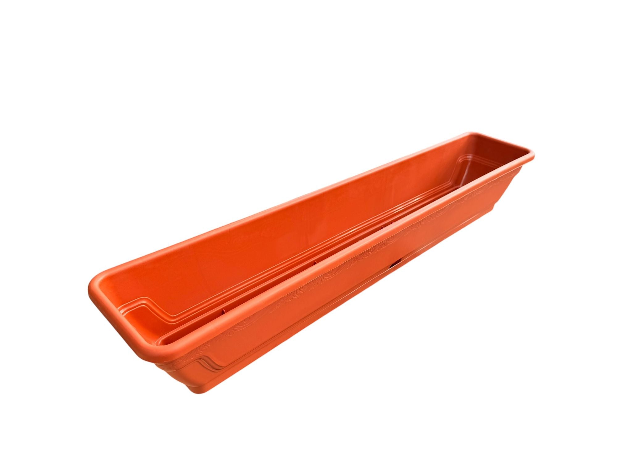 Jardiniera lunga plastic 100 cm cu rezervor apa