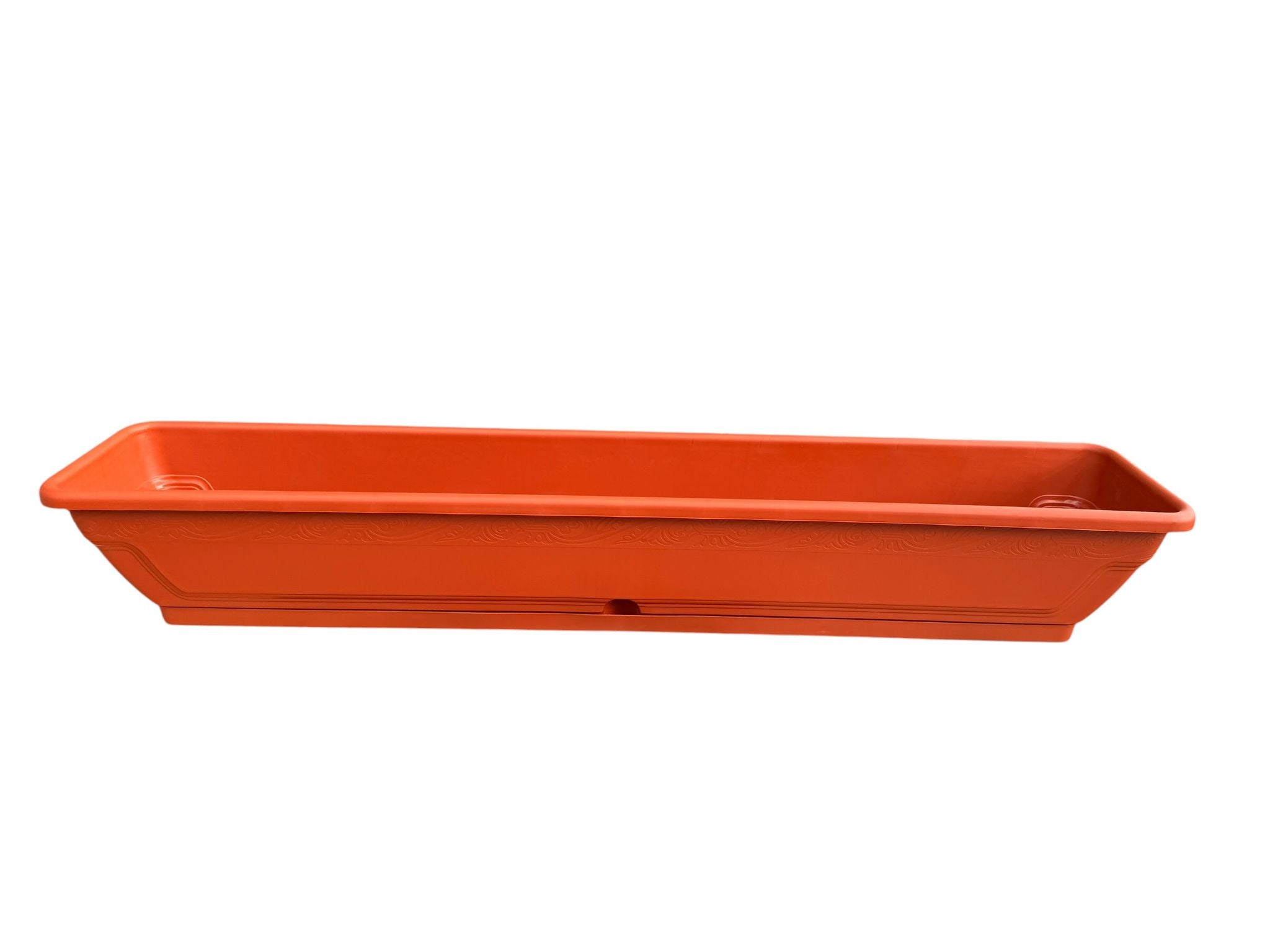 Jardiniera lunga plastic 100 cm cu rezervor apa
