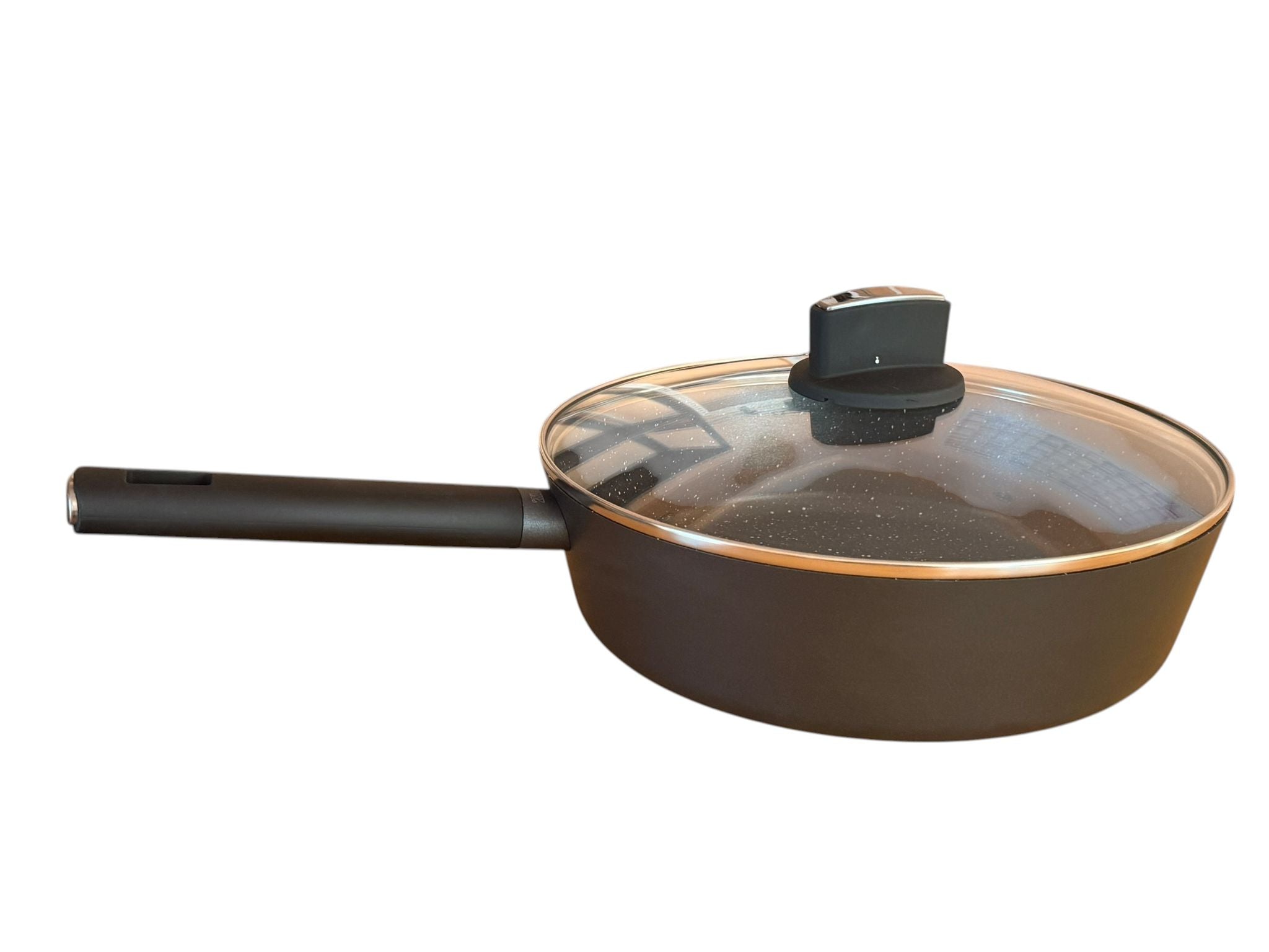 タンジーガイジー様 ③×3,⑥×2,⑧×1,10×2 Tigaie Zilan 28 cm Antiaderenta cu Capac Compatibila Inductie