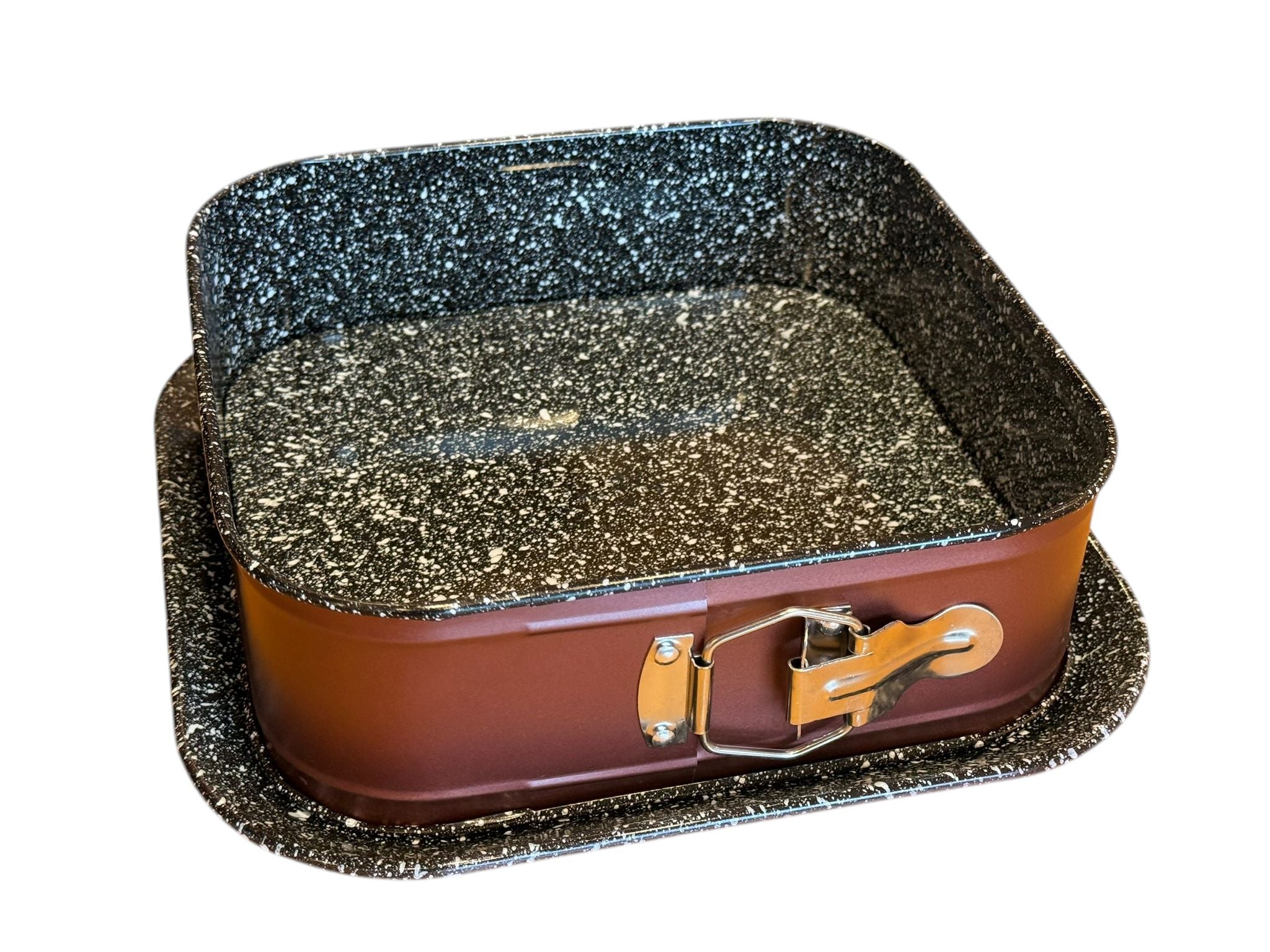Forma de copt patrata cu baza detasabila Blaumann 23.8 x 23.8 x 8 cm interior antiaderent