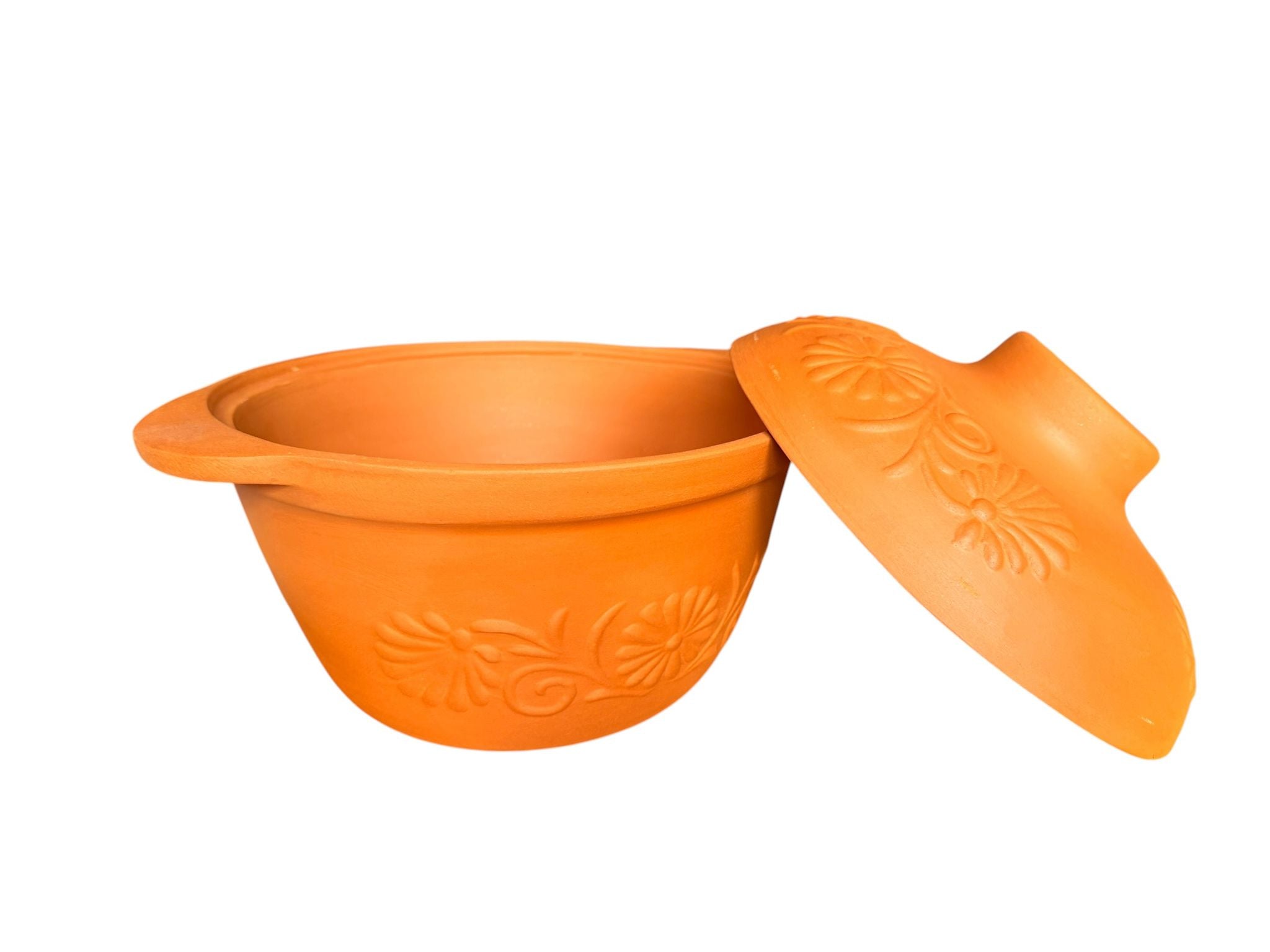 Vas Roman din Lut 6L cu Capac 30 cm