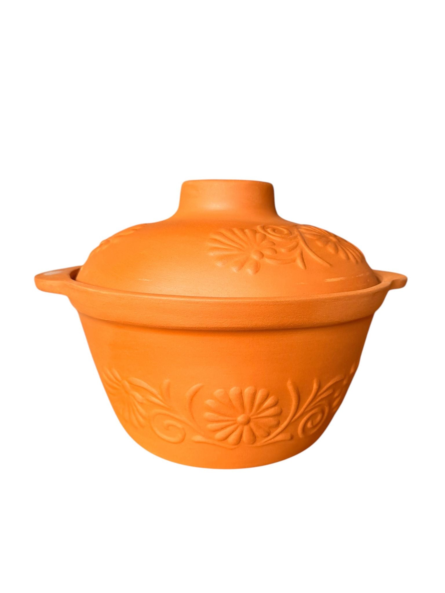Vas Roman din Lut 6L cu Capac 30 cm