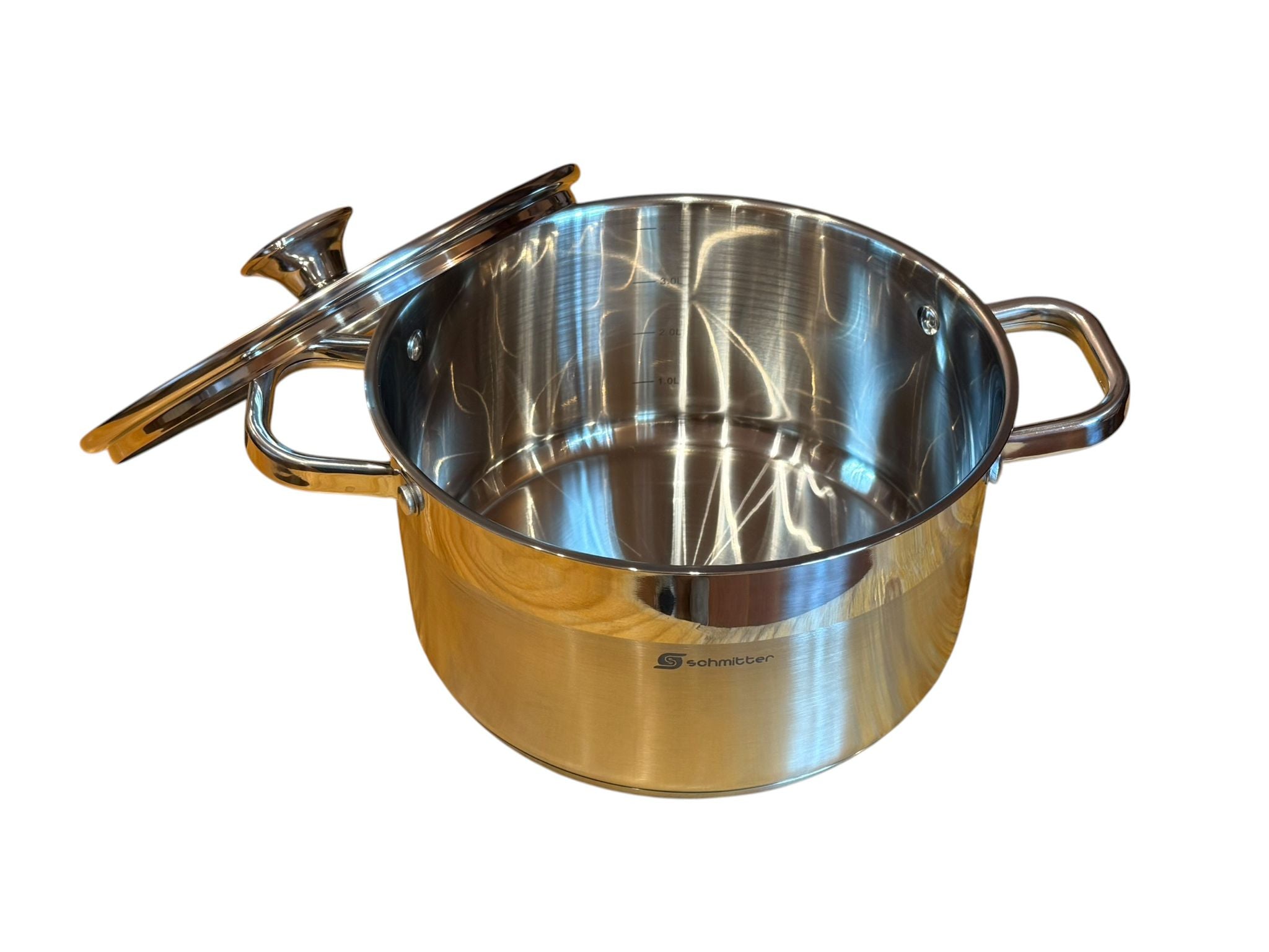 Oala Inox Schmitter 22 cm cu Capac 4 L