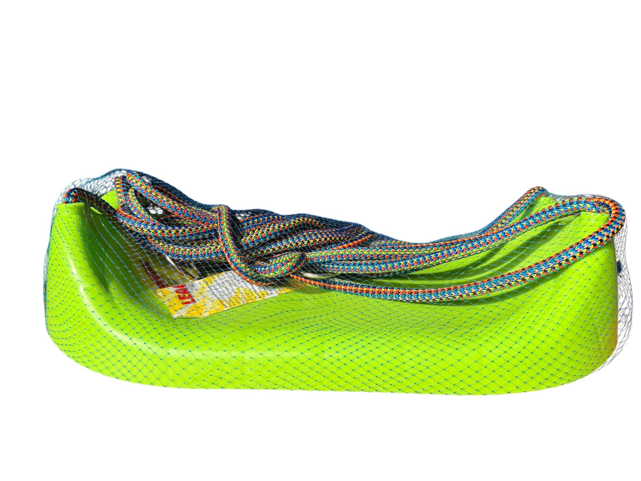 Leagan copii tip barcuta din plastic Verde cu franghie reglabila max 20 kg