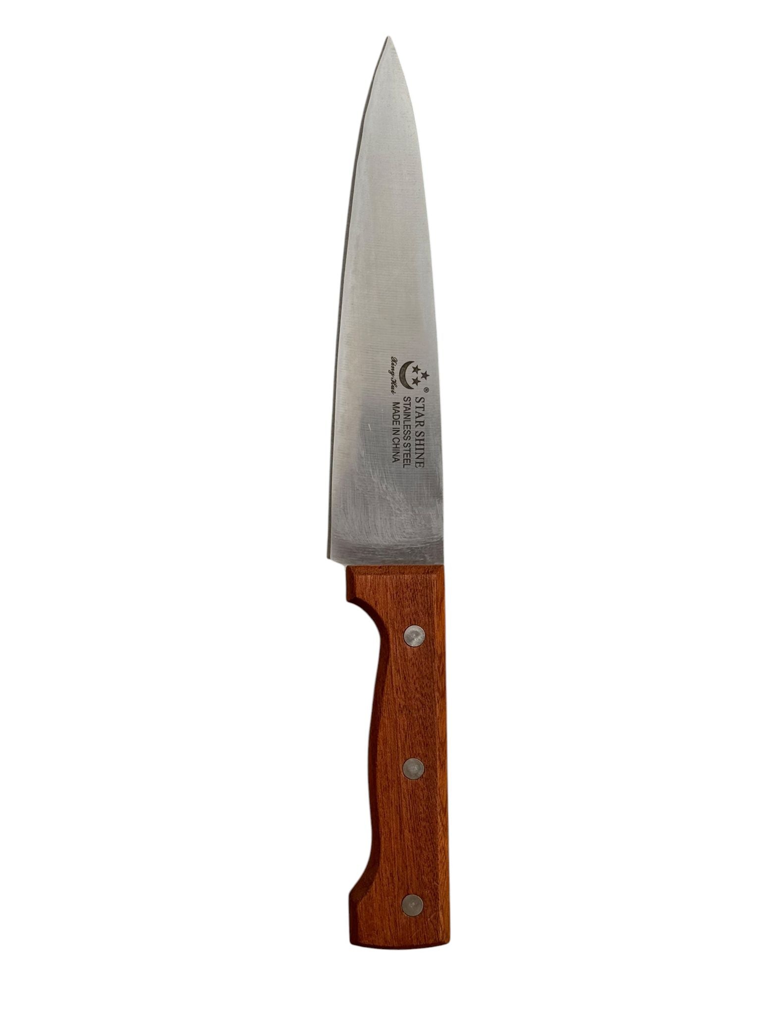Cutit bucatarie universal inox cu maner lemn