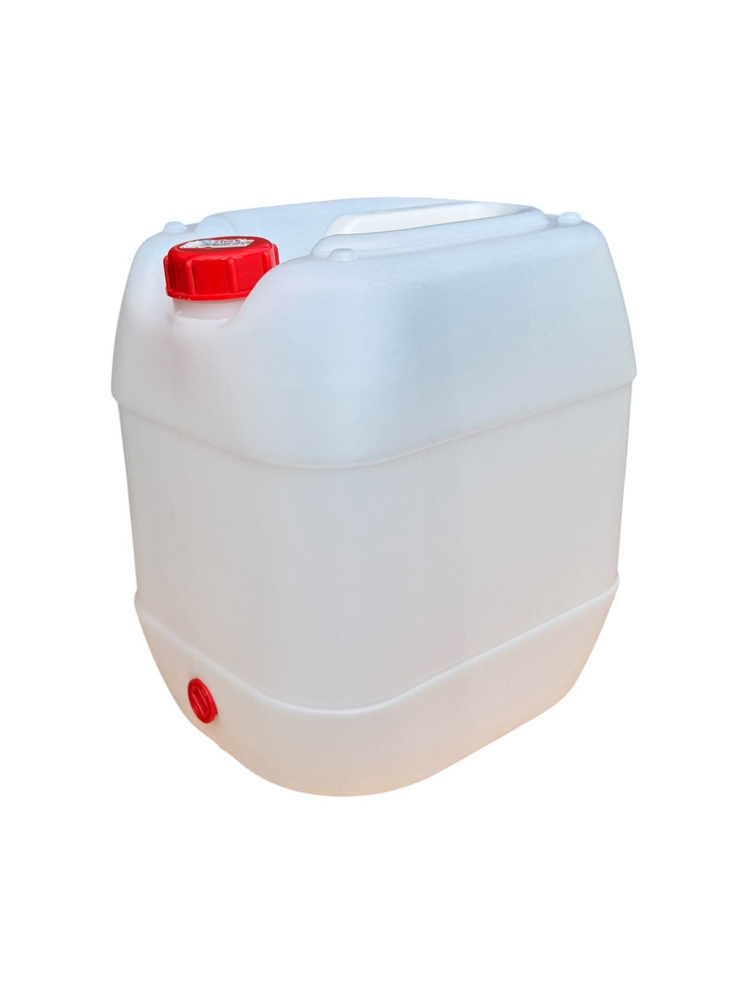 Canistra plastic 20 litri cu robinet alba