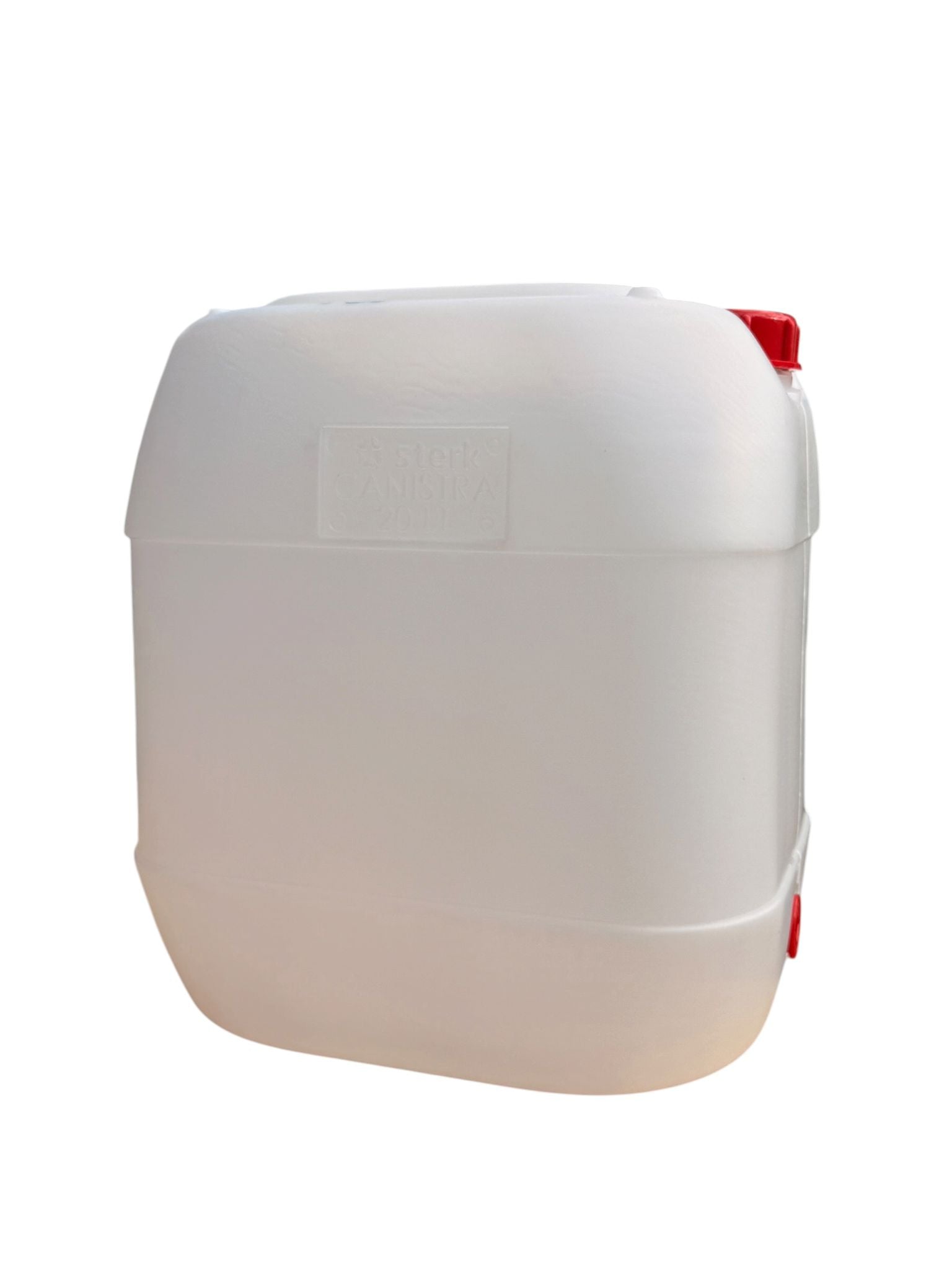 Canistra plastic 20 litri cu robinet alba
