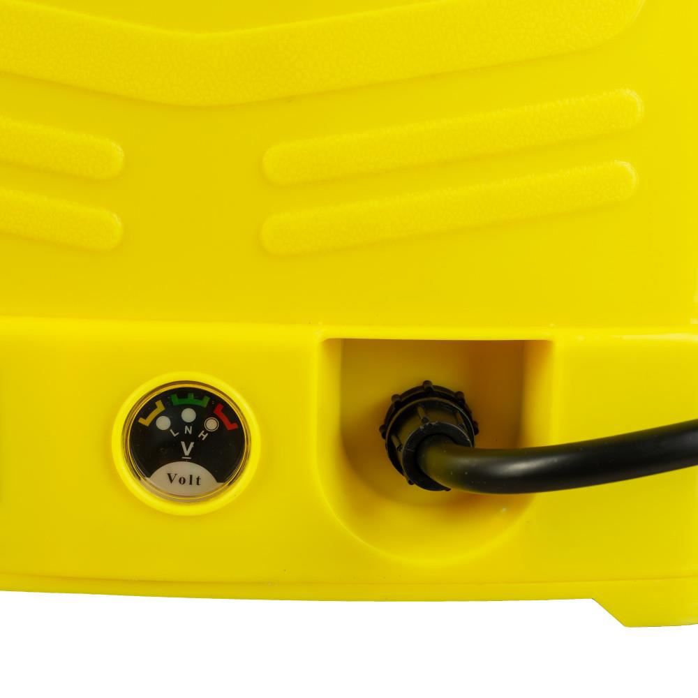 Pompa stropit cu acumulator si actionare manuala 2 in 1 Tatta, 16L, vermorel electric de spate