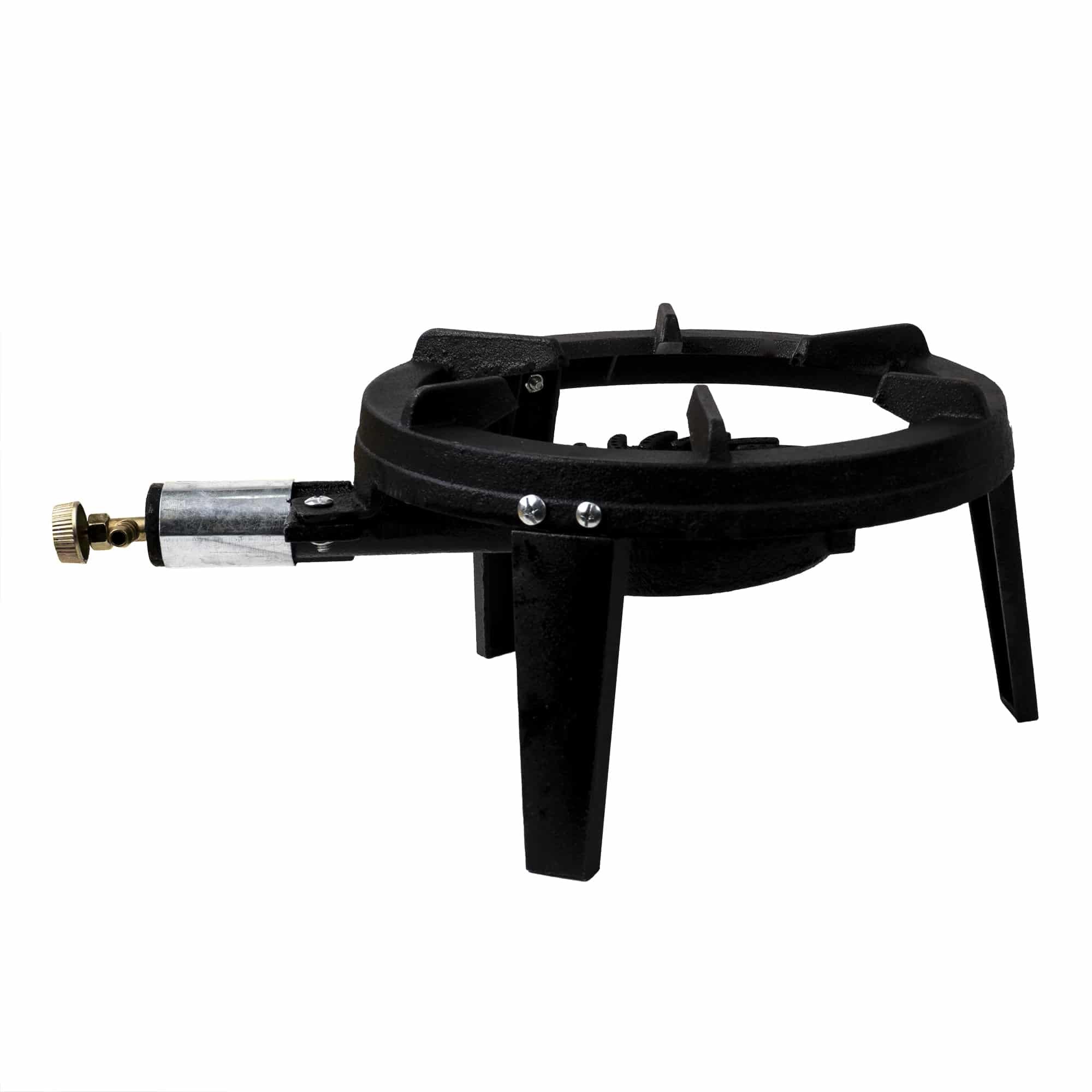 Arzator rotund pirostrie din fonta 28 cm pentru butelie gaz stabil si rezistent