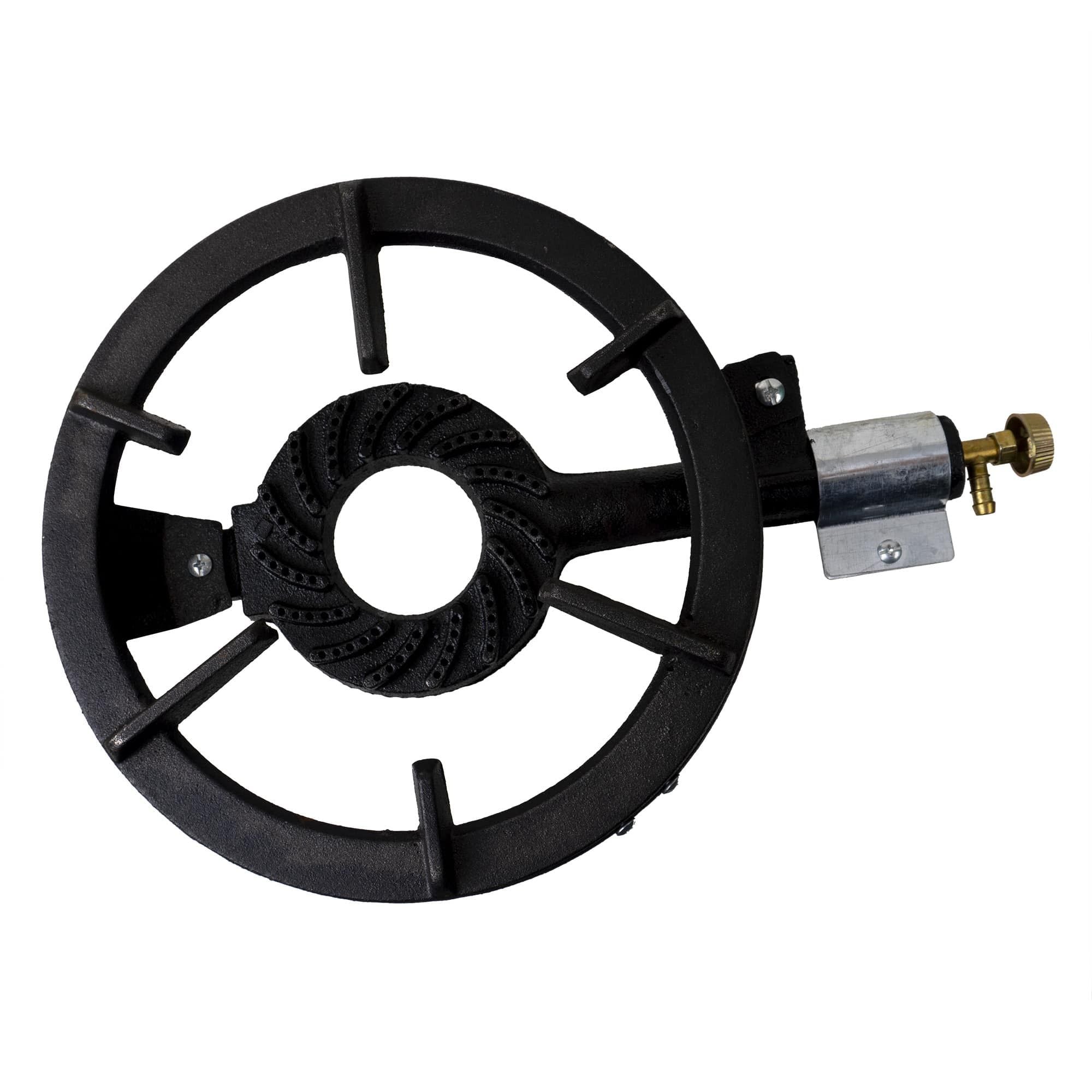 Arzator rotund pirostrie din fonta 28 cm pentru butelie gaz stabil si rezistent